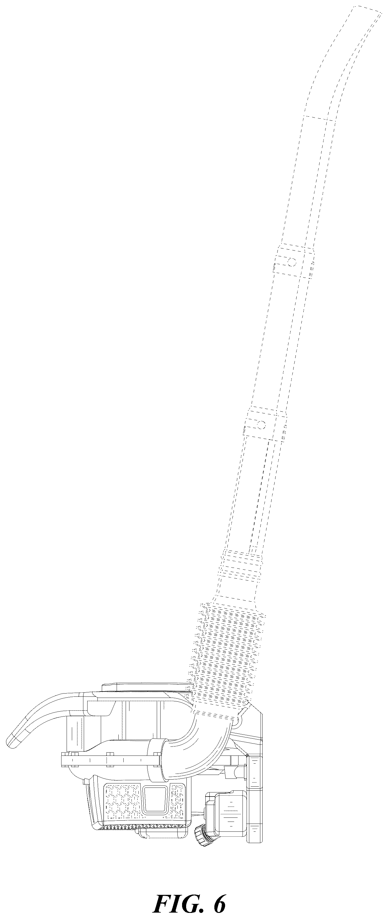 Patent USD1076290 Figure 6 – Blower