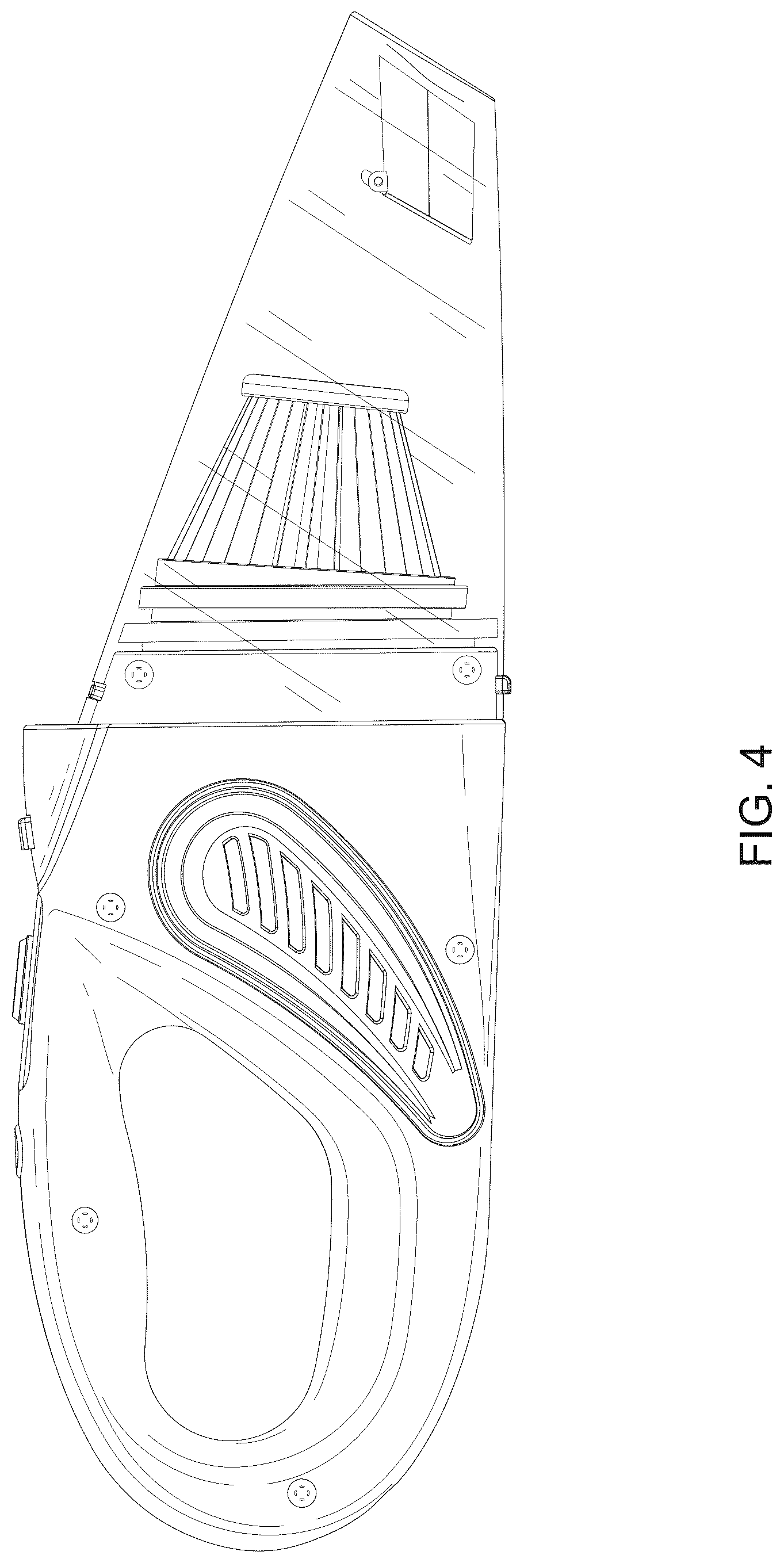 Patent USD1076292 Figure 4 – Vacuum cleaner