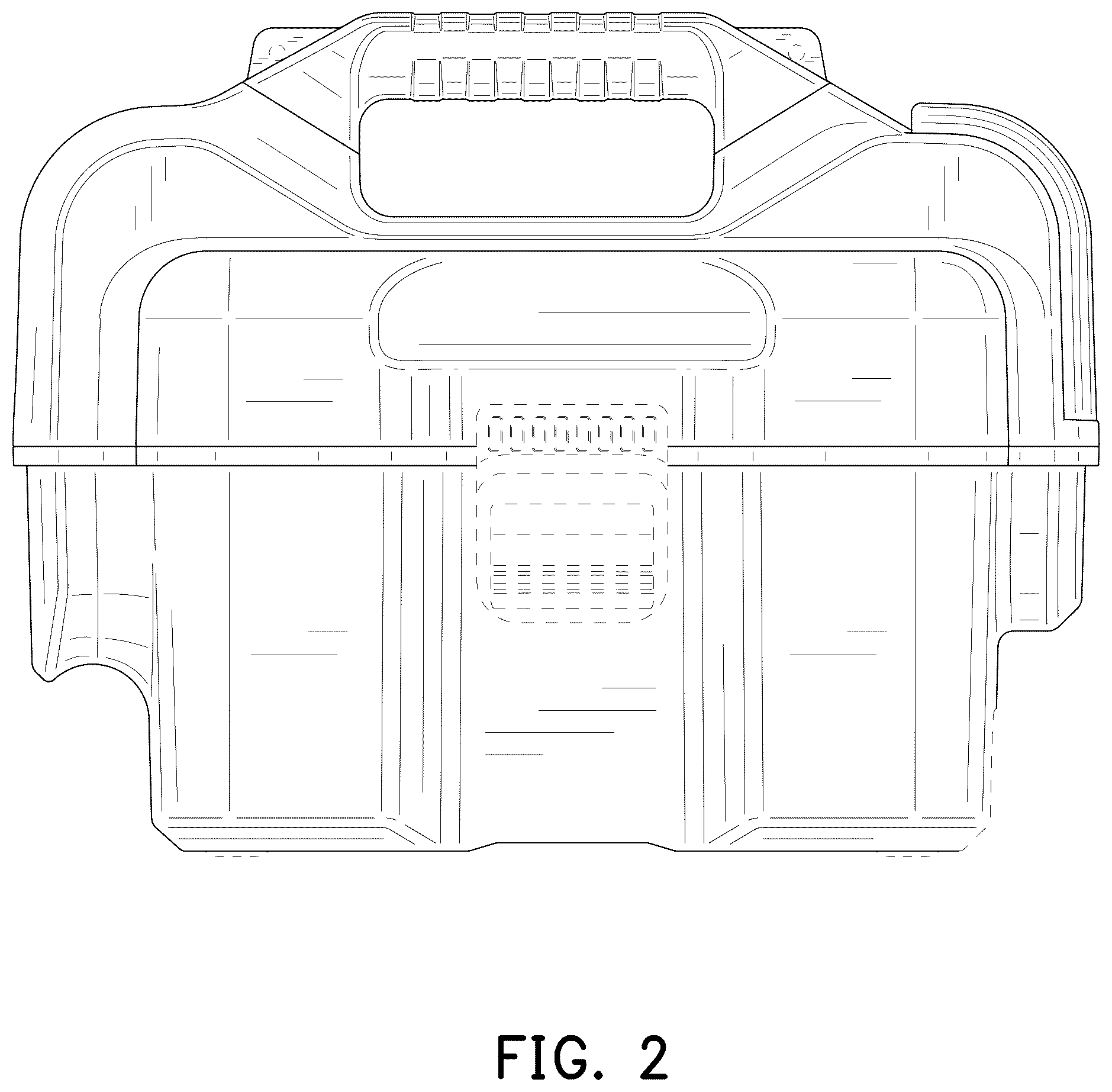 Patent USD1076293 Figure 2 – Dry and wet vacuum cleaner