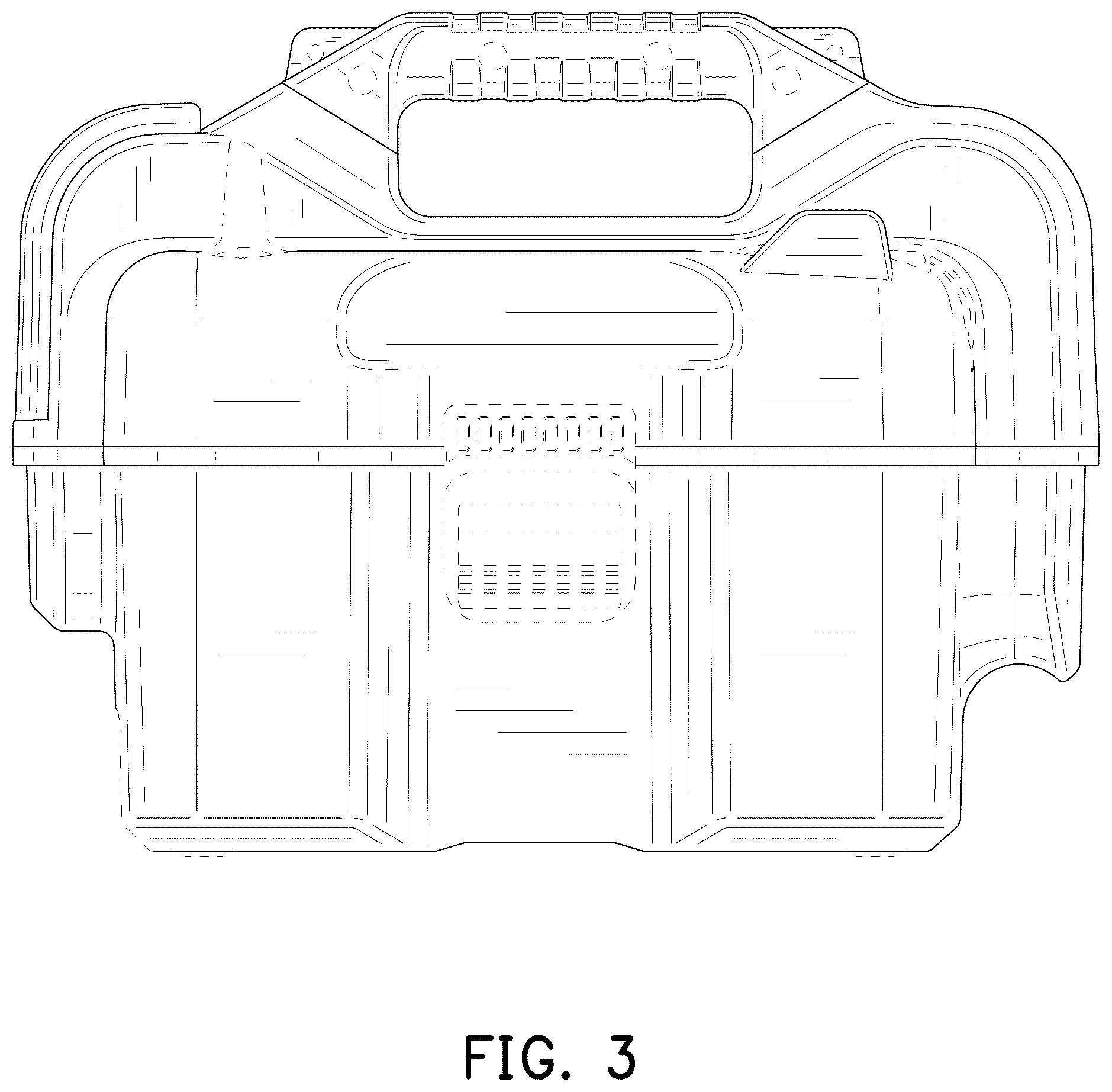 Patent USD1076293 Figure 3 – Dry and wet vacuum cleaner