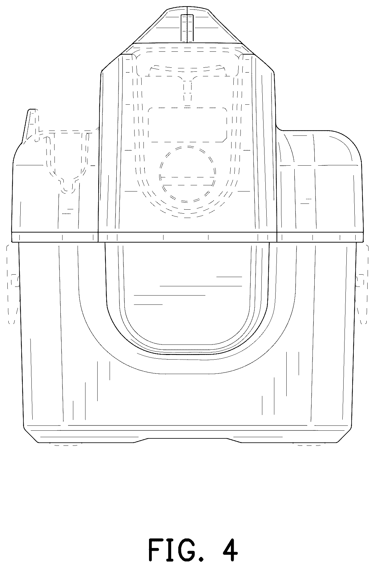 Patent USD1076293 Figure 4 – Dry and wet vacuum cleaner