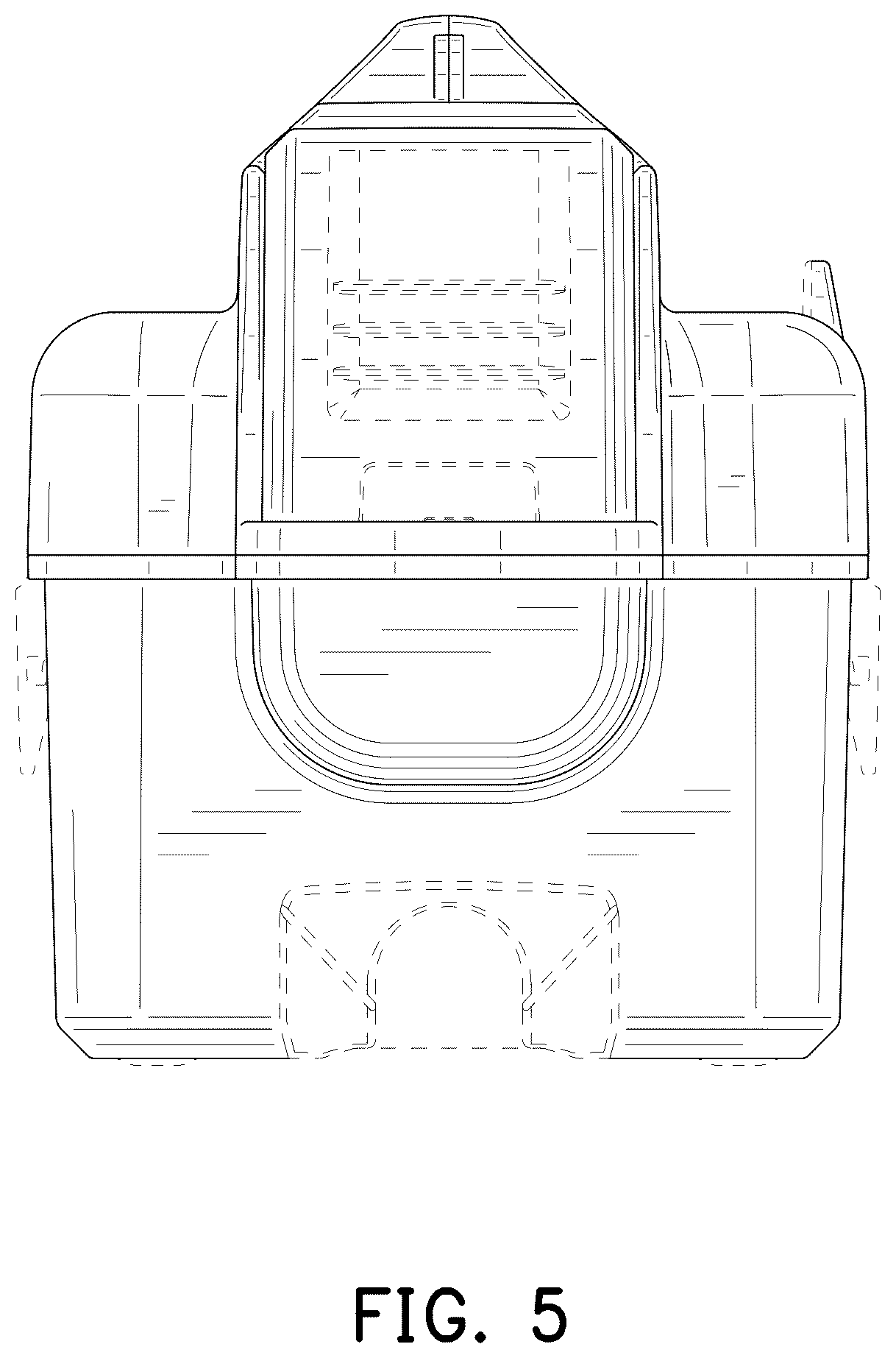 Patent USD1076293 Figure 5 – Dry and wet vacuum cleaner