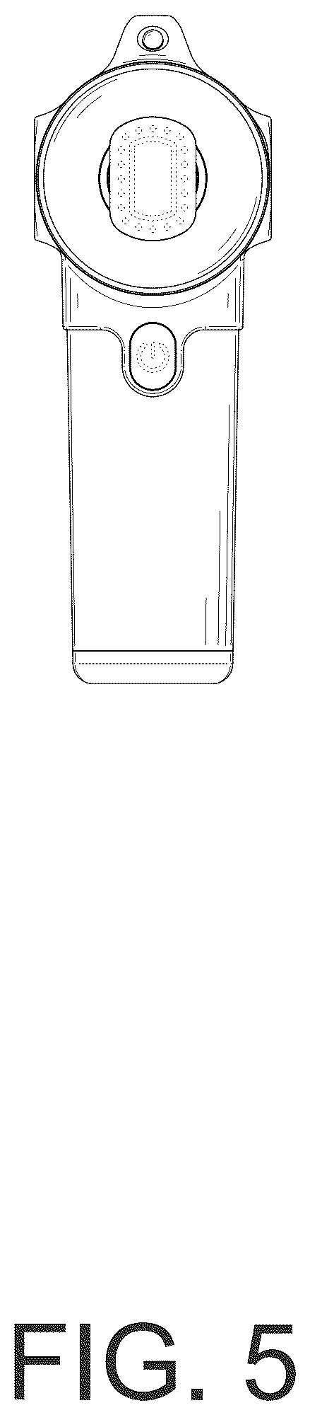 Patent USD1076294 Figure 5 – Car vacuum cleaner