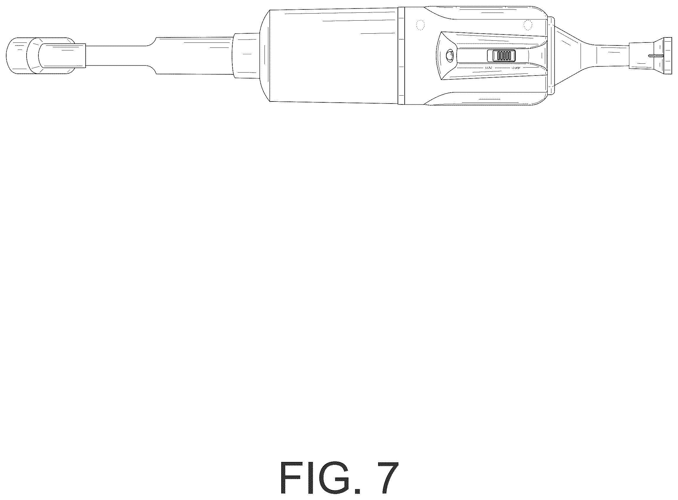 Patent USD1076294 Figure 7 – Car vacuum cleaner