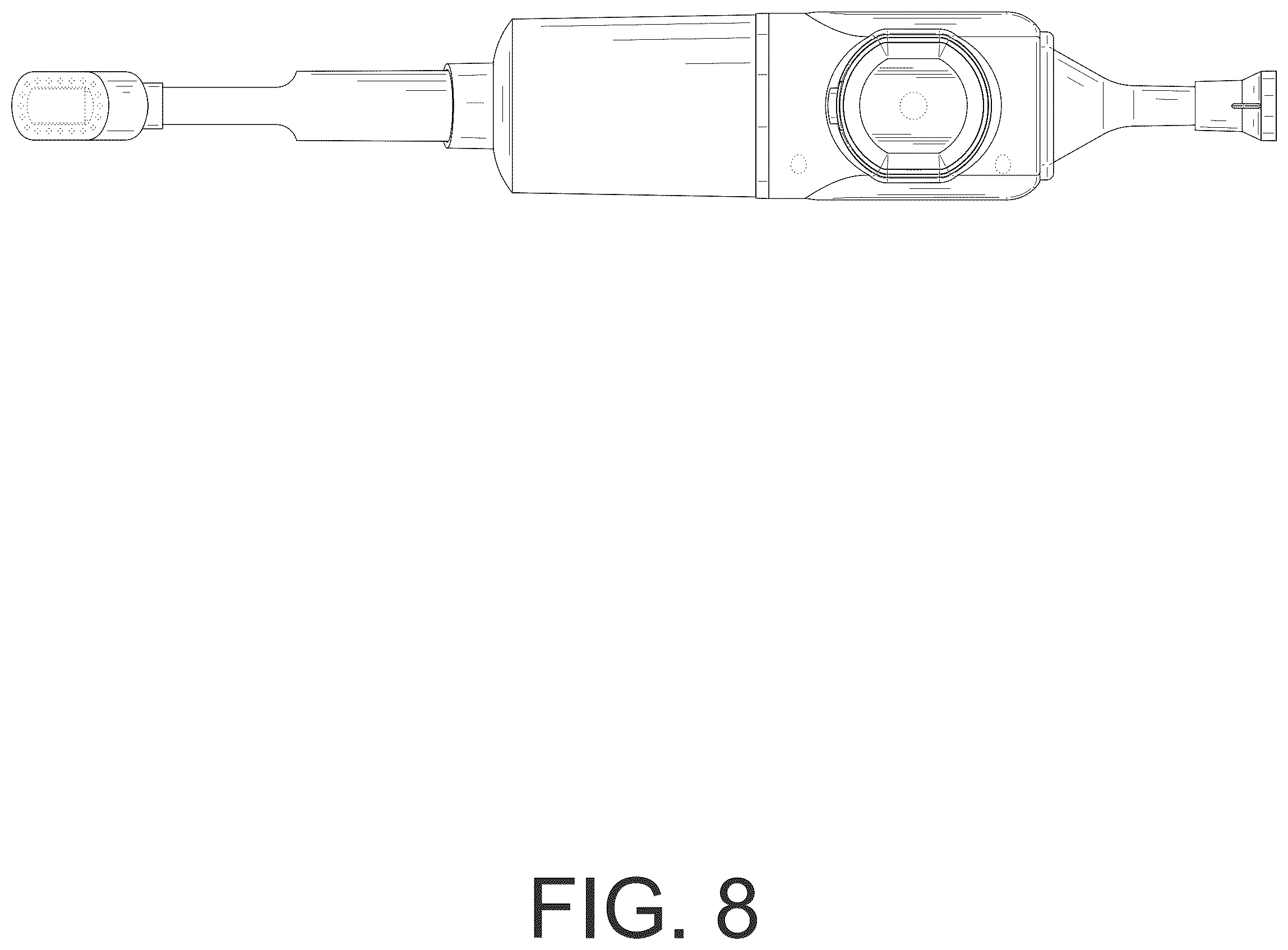 Patent USD1076294 Figure 8 – Car vacuum cleaner