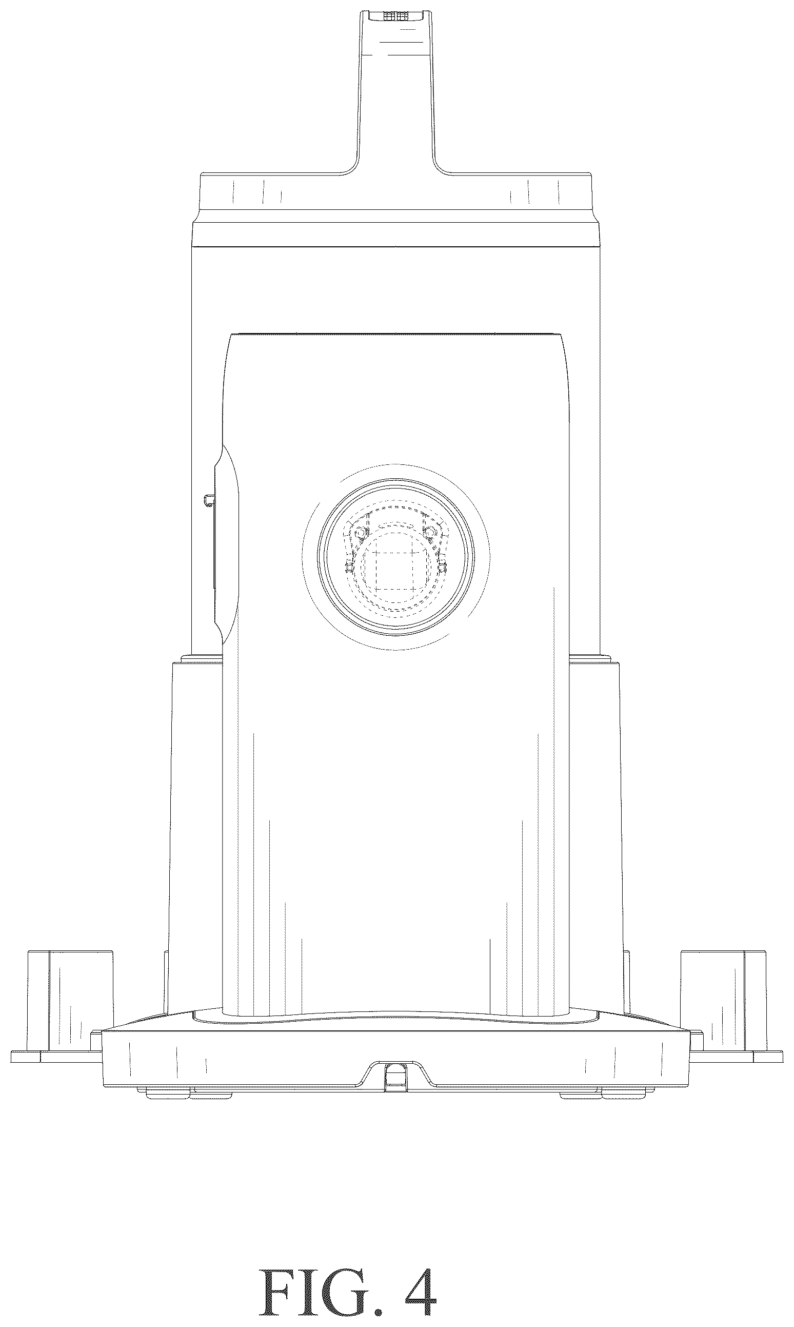 Patent USD1076295 Figure 4 – Vacuum cleaner