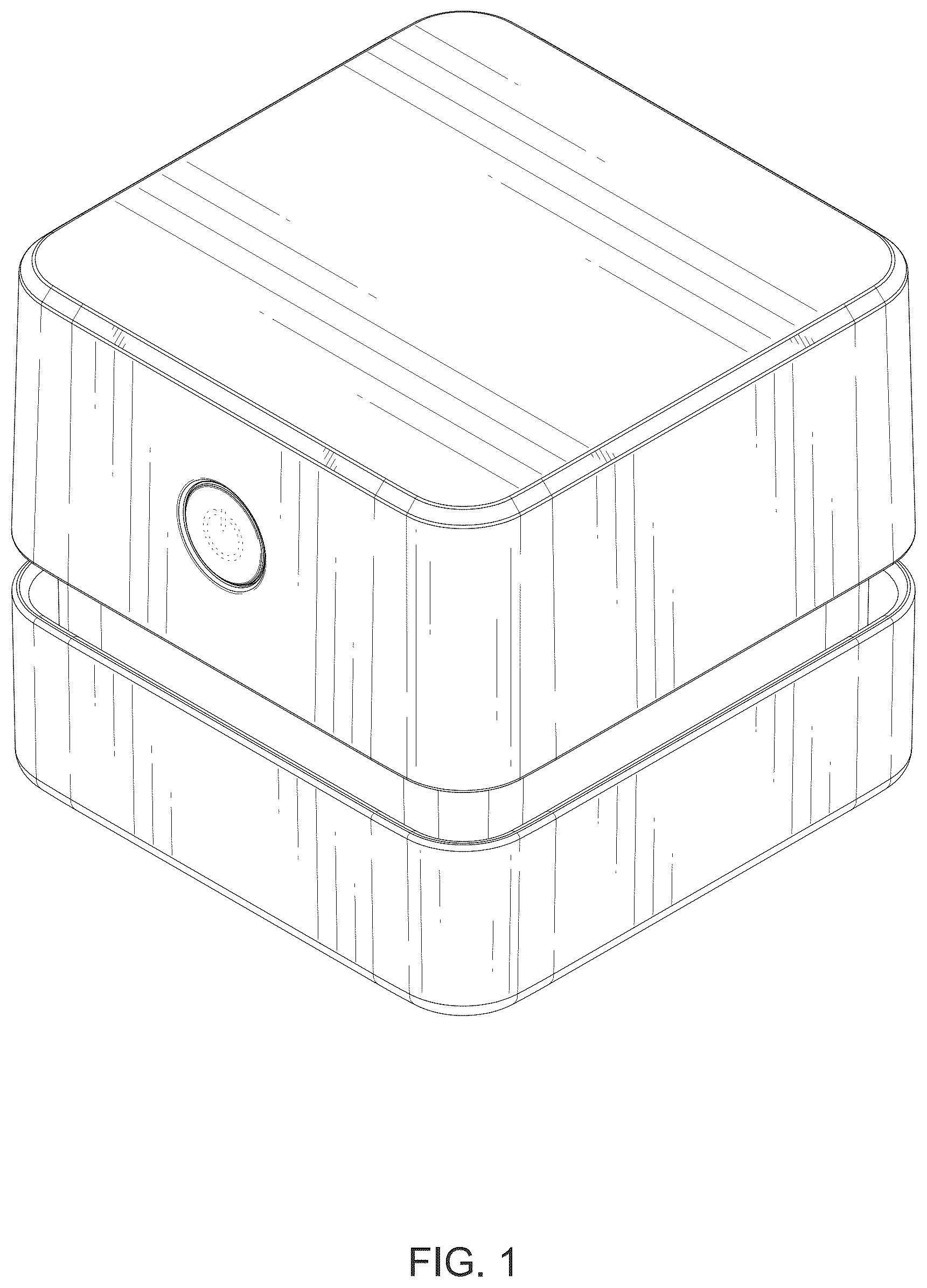 Patent USD1076296 — Desktop vacuum cleaner — Figure 1