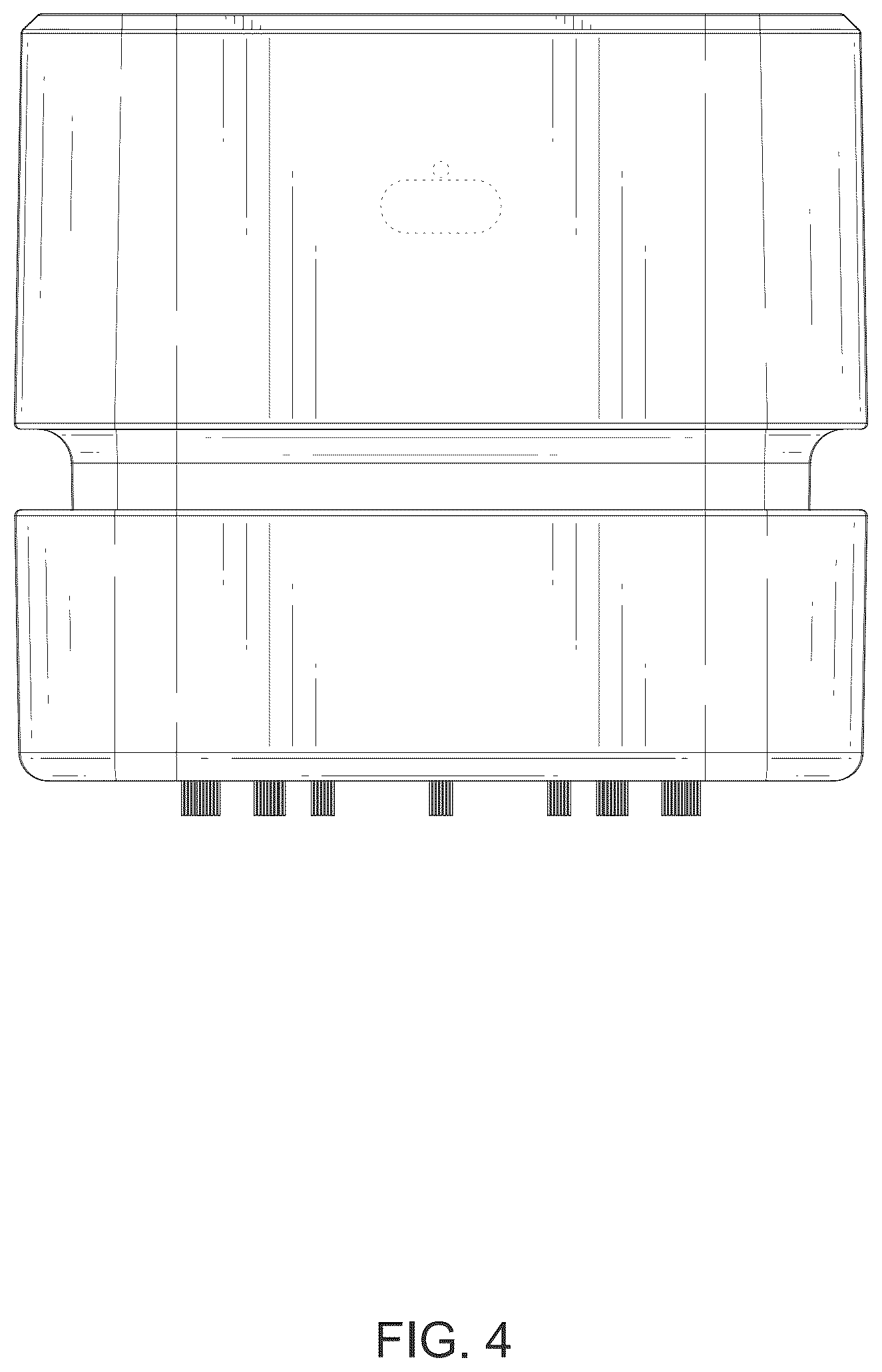 Patent USD1076296 Figure 4 – Desktop vacuum cleaner