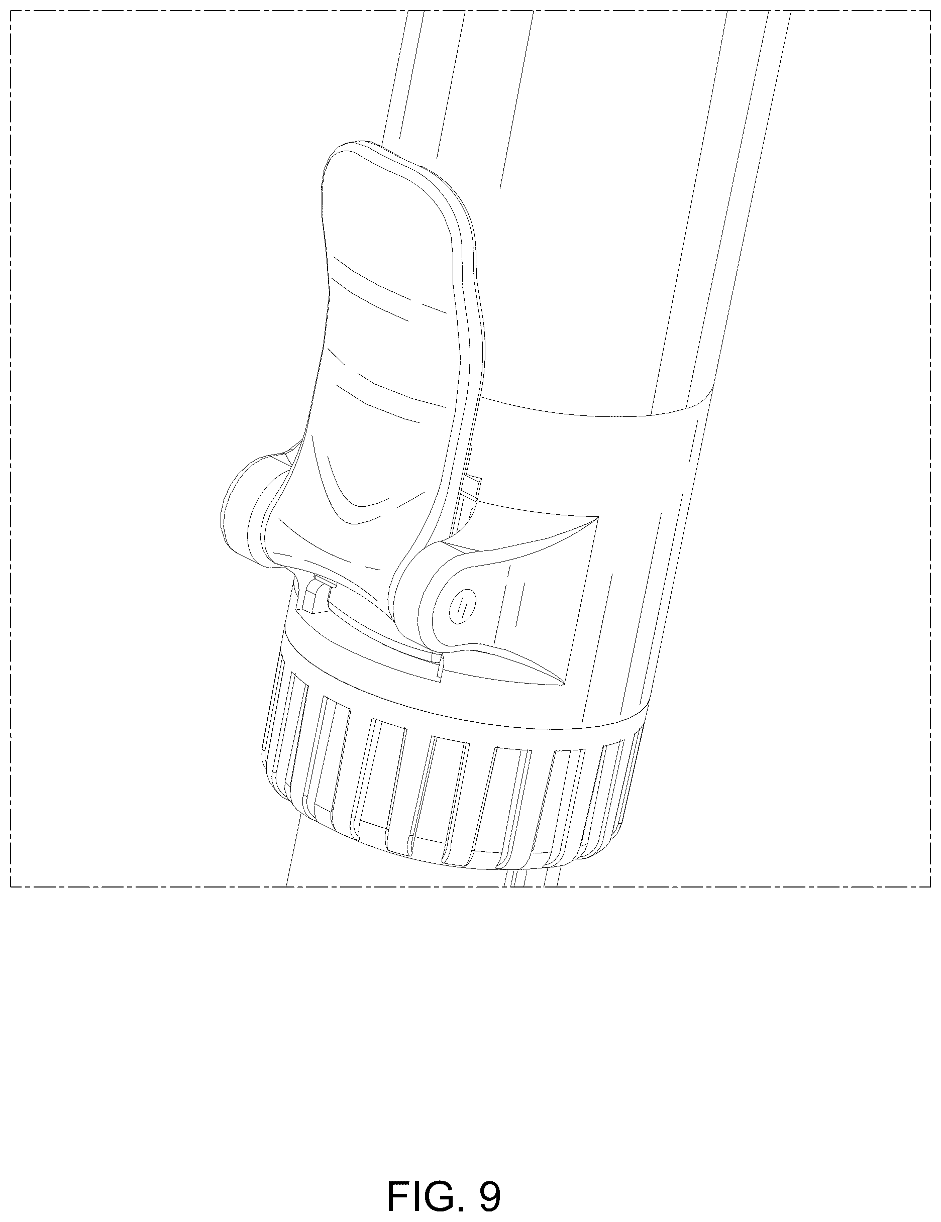Patent USD1076300 Figure 9 – Car wash mop