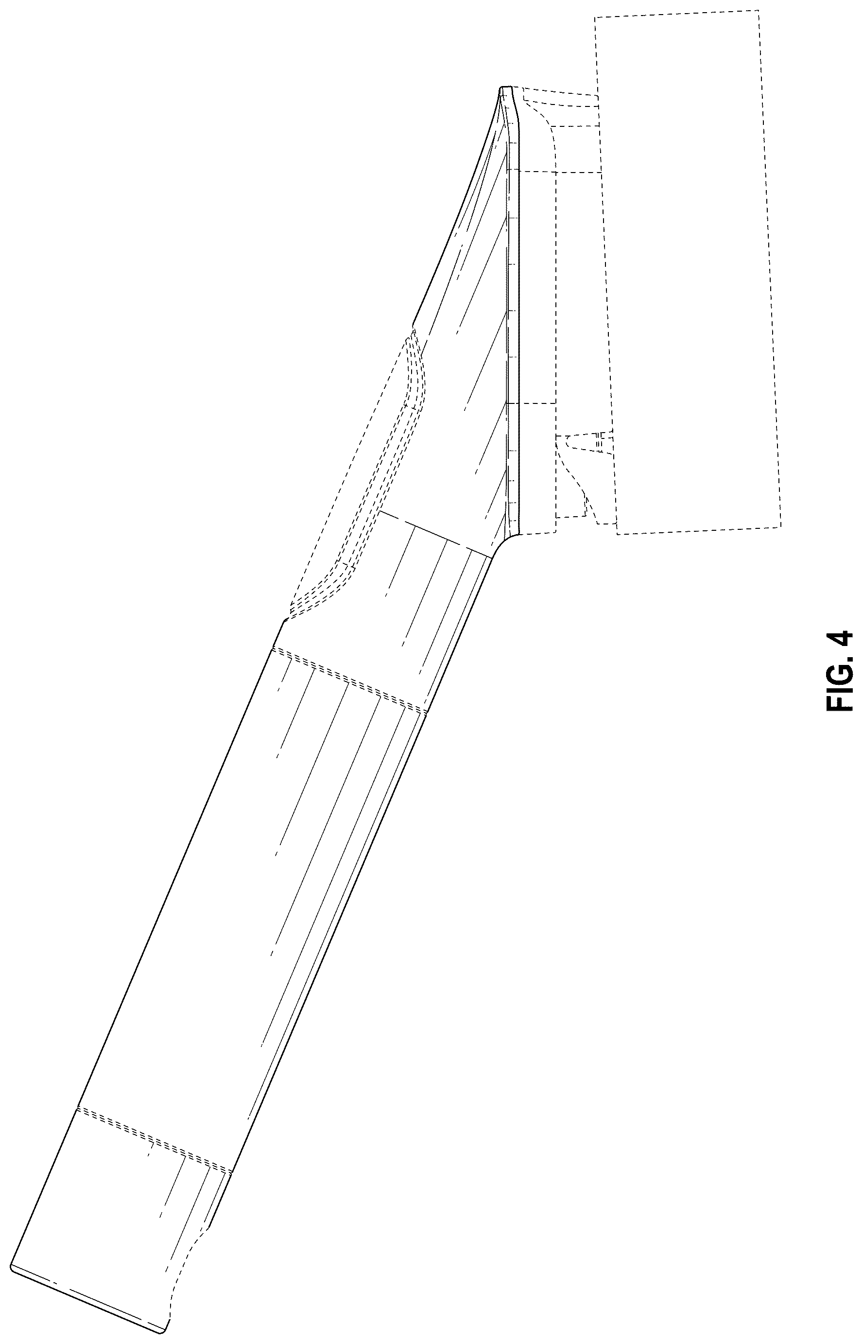 Patent USD1076302 Figure 3 – Cleaning wand