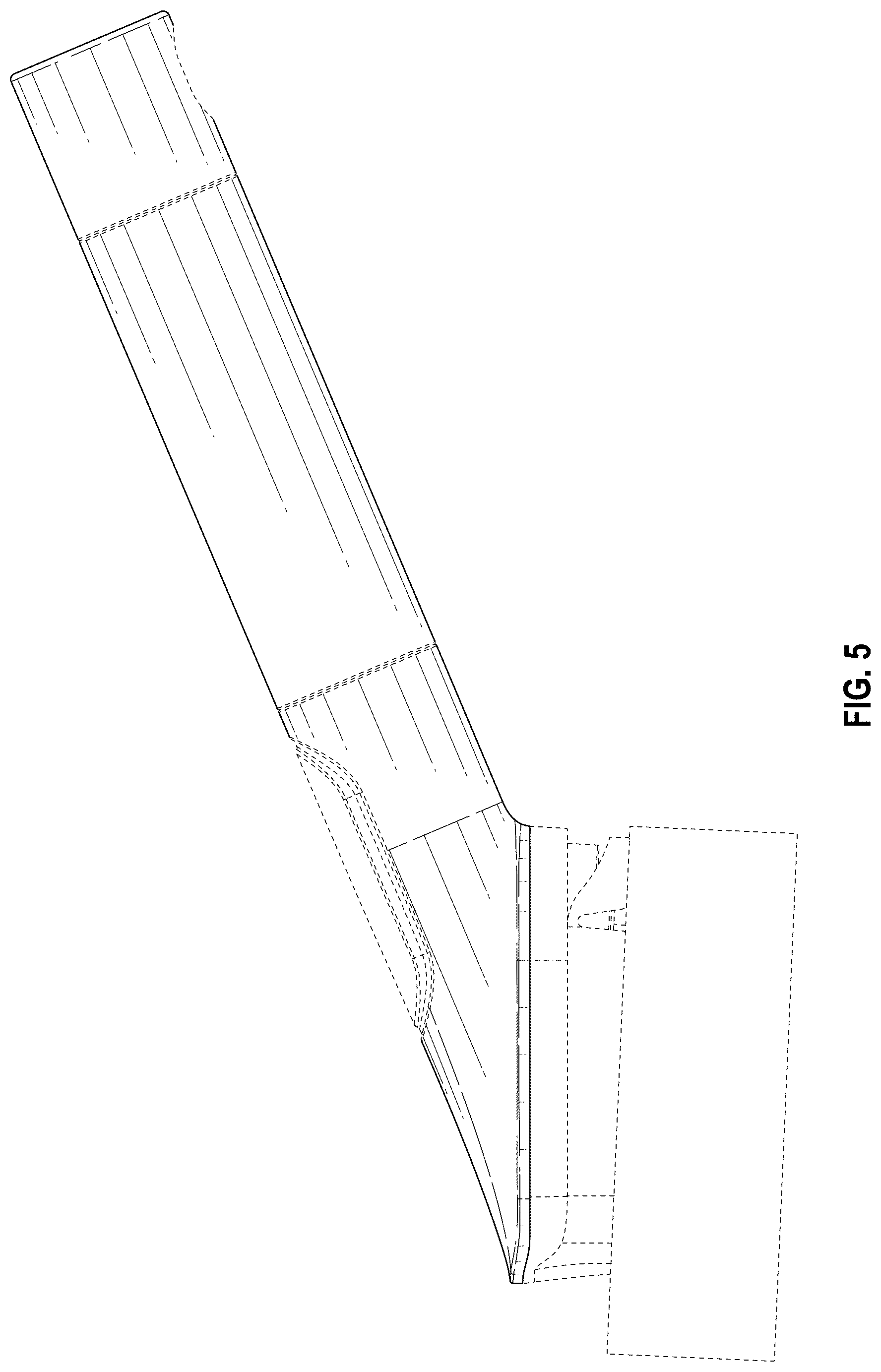 Patent USD1076302 Figure 4 – Cleaning wand