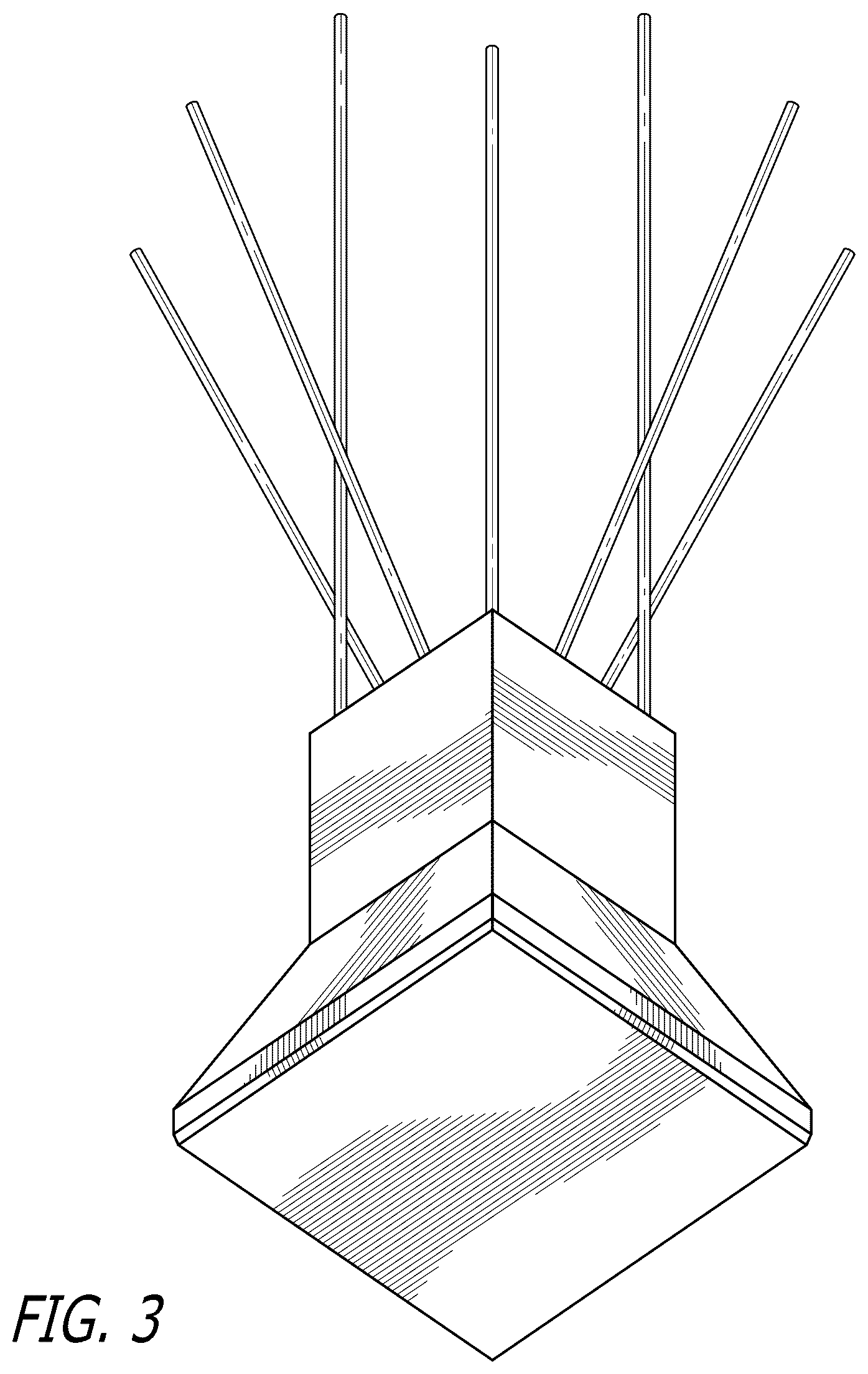 Patent USD1076304 Figure 3 – Drying rack