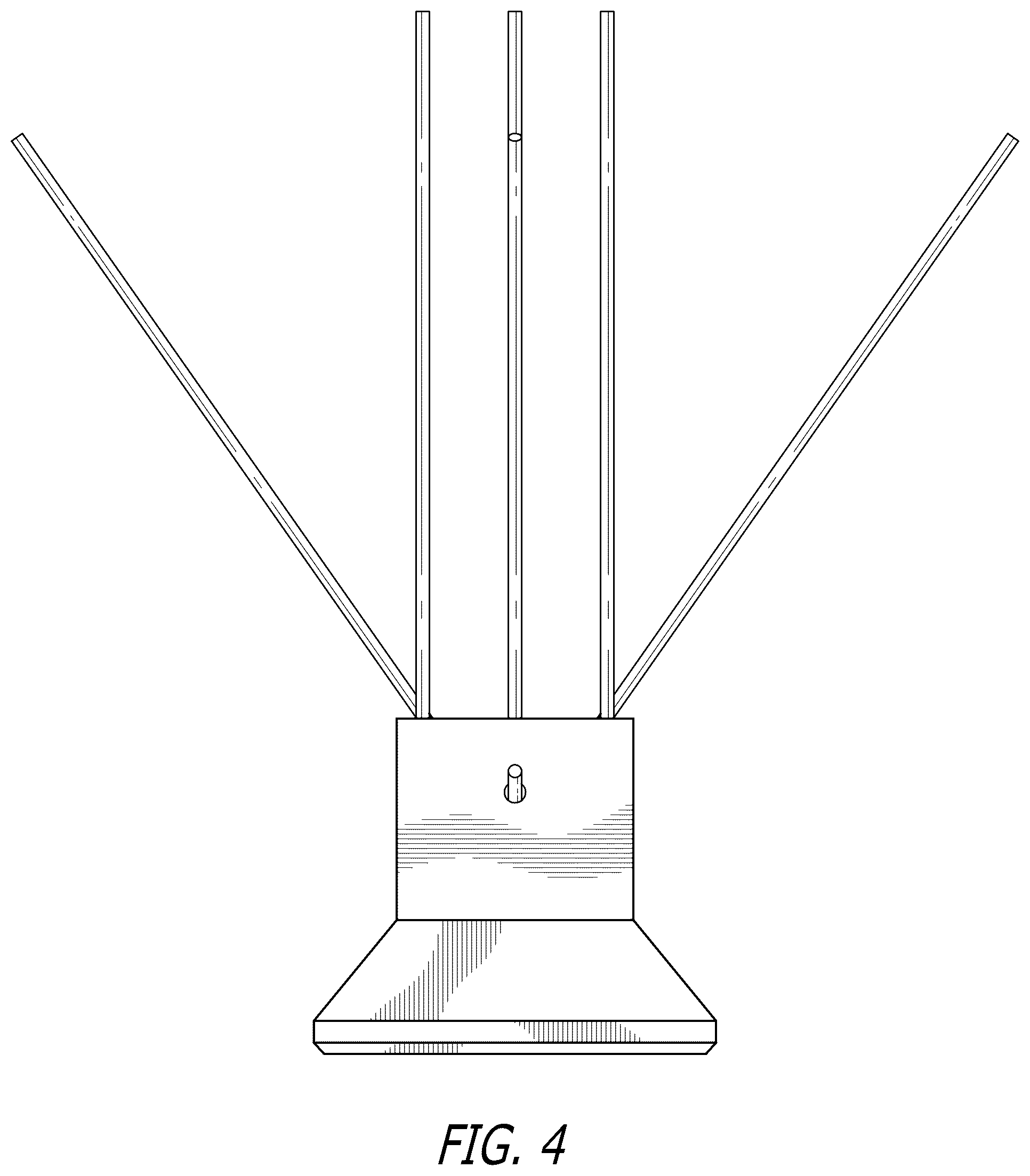 Patent USD1076304 Figure 4 – Drying rack