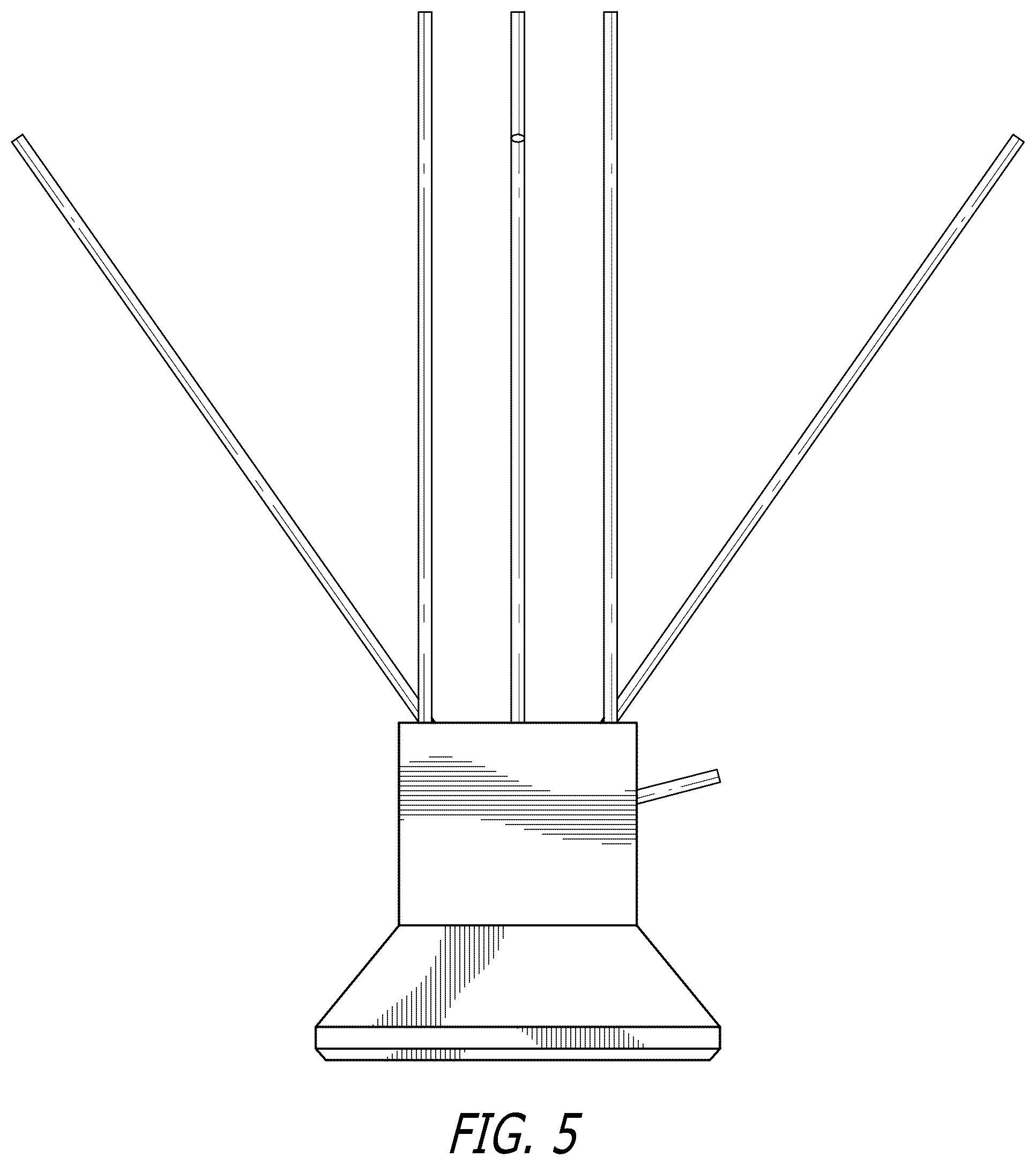 Patent USD1076304 Figure 5 – Drying rack