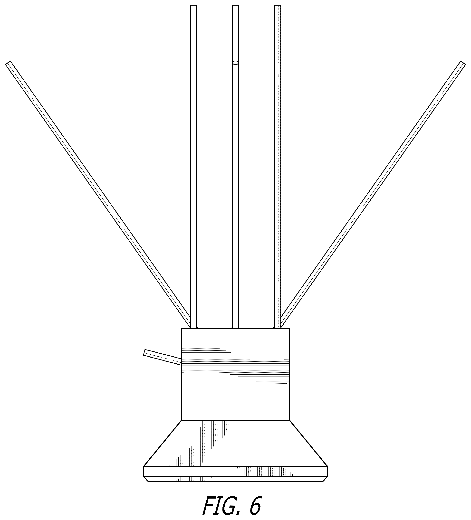 Patent USD1076304 Figure 6 – Drying rack