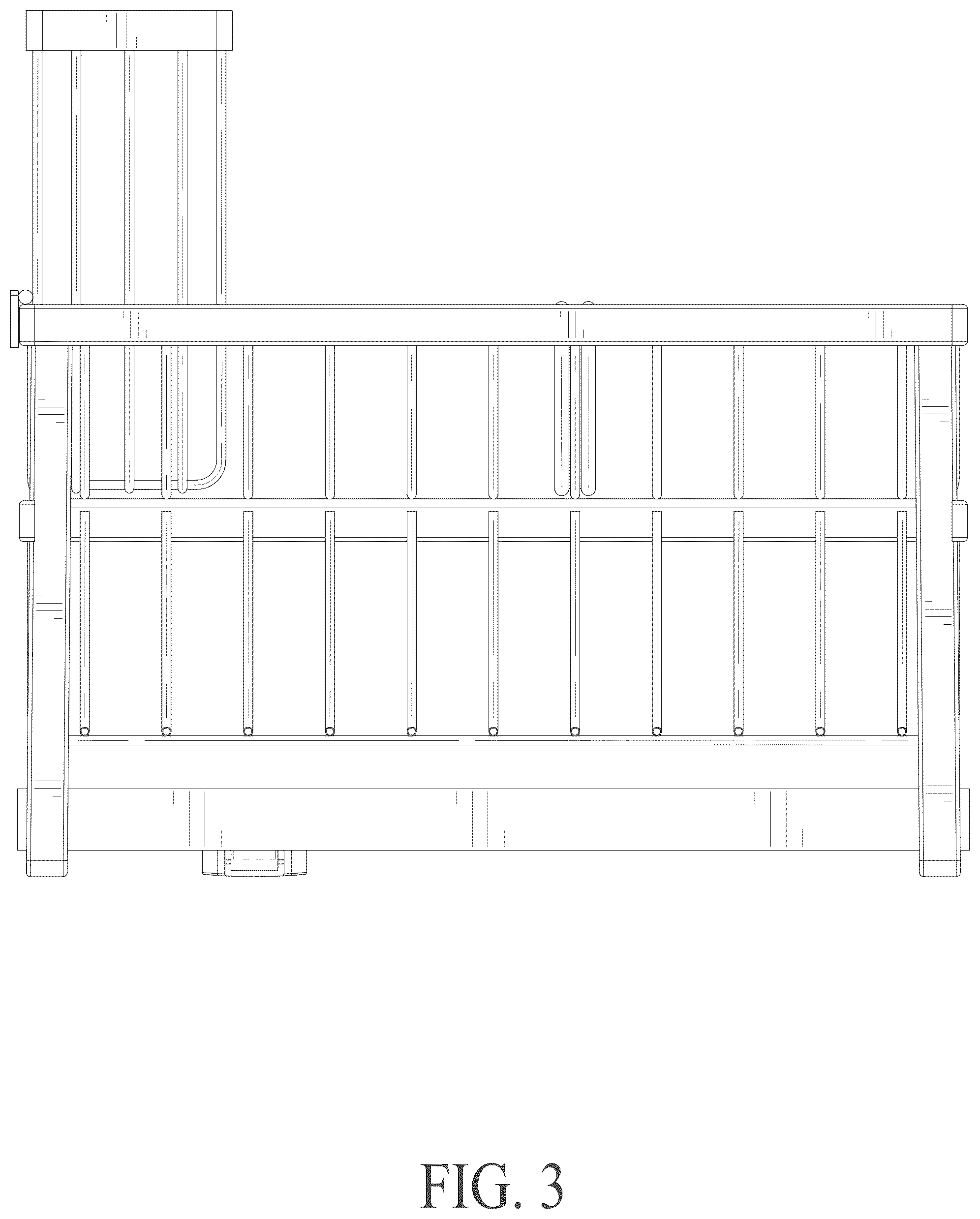 Patent USD1076305 Figure 3 – Sink caddy