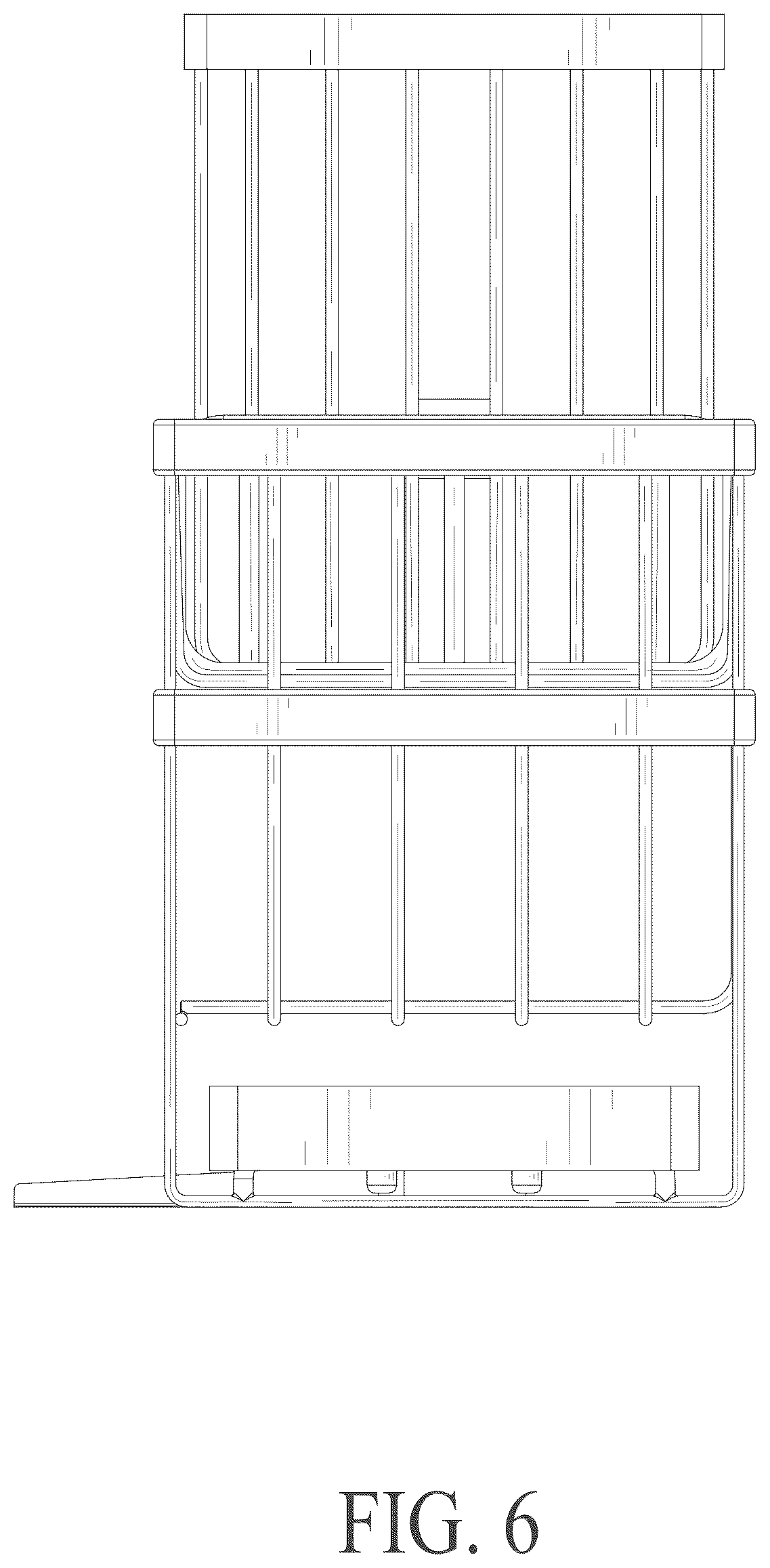 Patent USD1076305 Figure 6 – Sink caddy