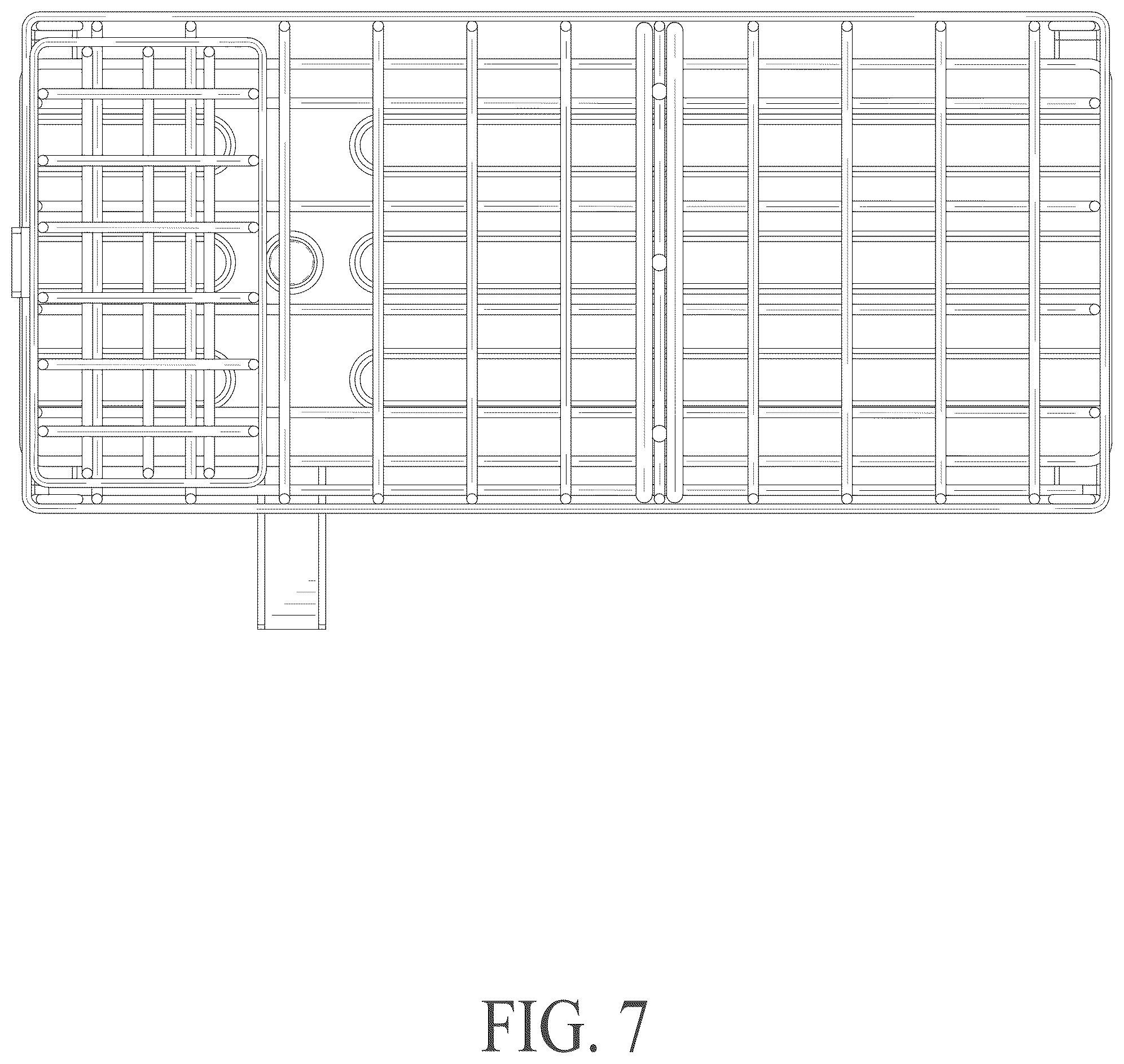 Patent USD1076305 Figure 7 – Sink caddy