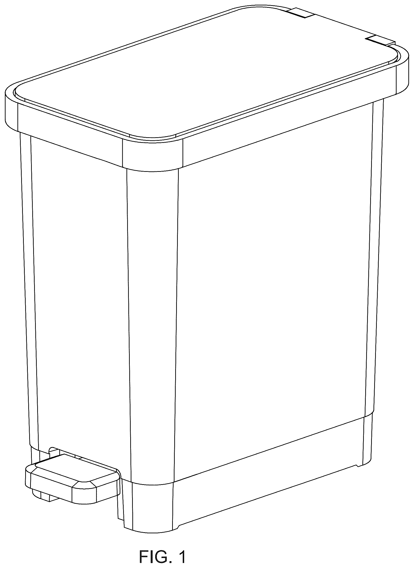Patent USD1076308 Figure 1 – Step can