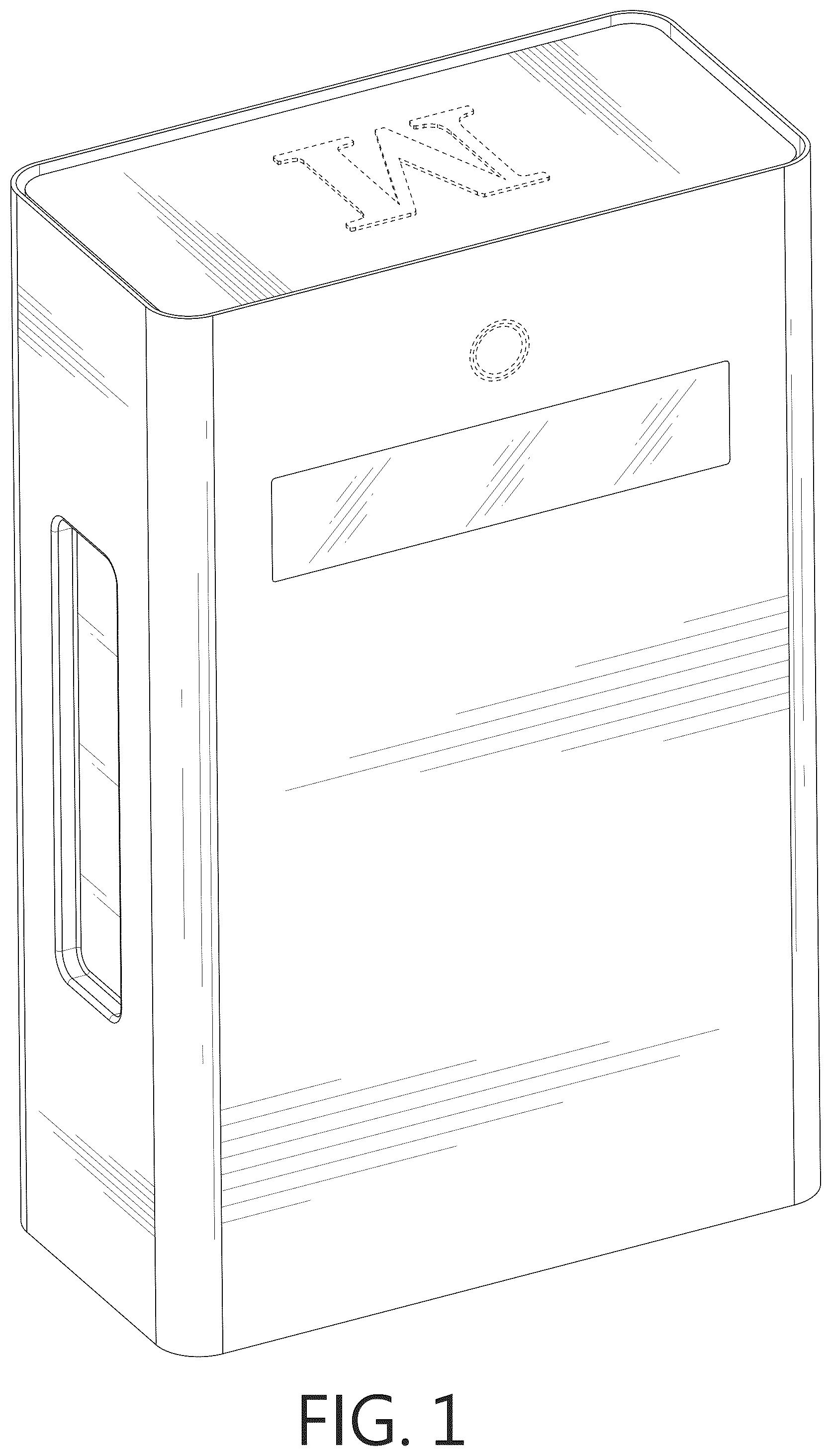 Patent USD1076311 — Safe box — Figure 1