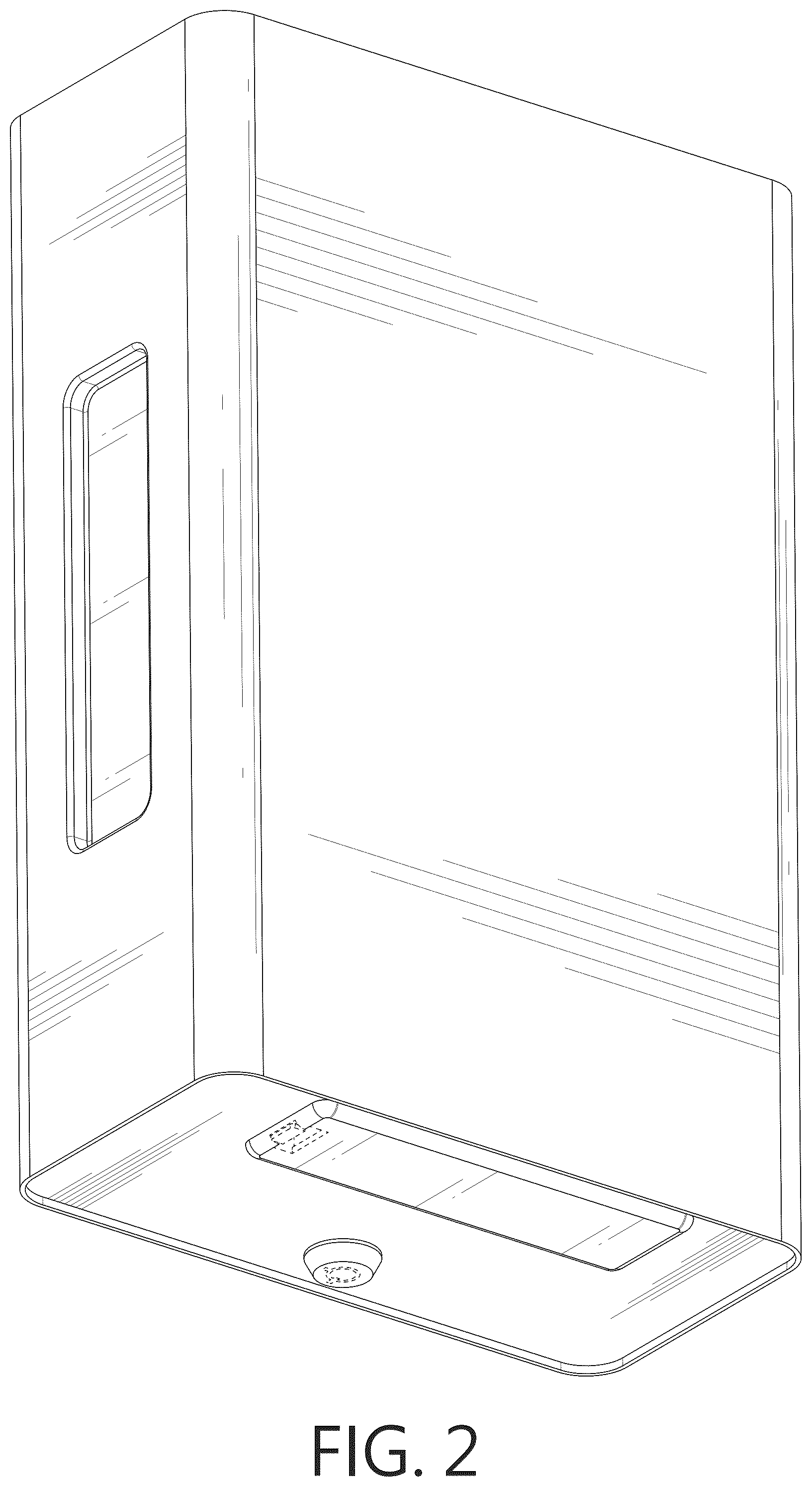 Patent USD1076311 Figure 2 – Safe box