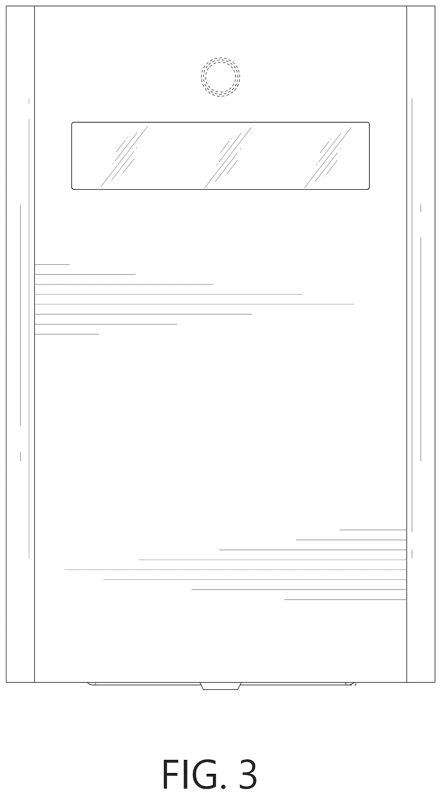 Patent USD1076311 Figure 3 – Safe box