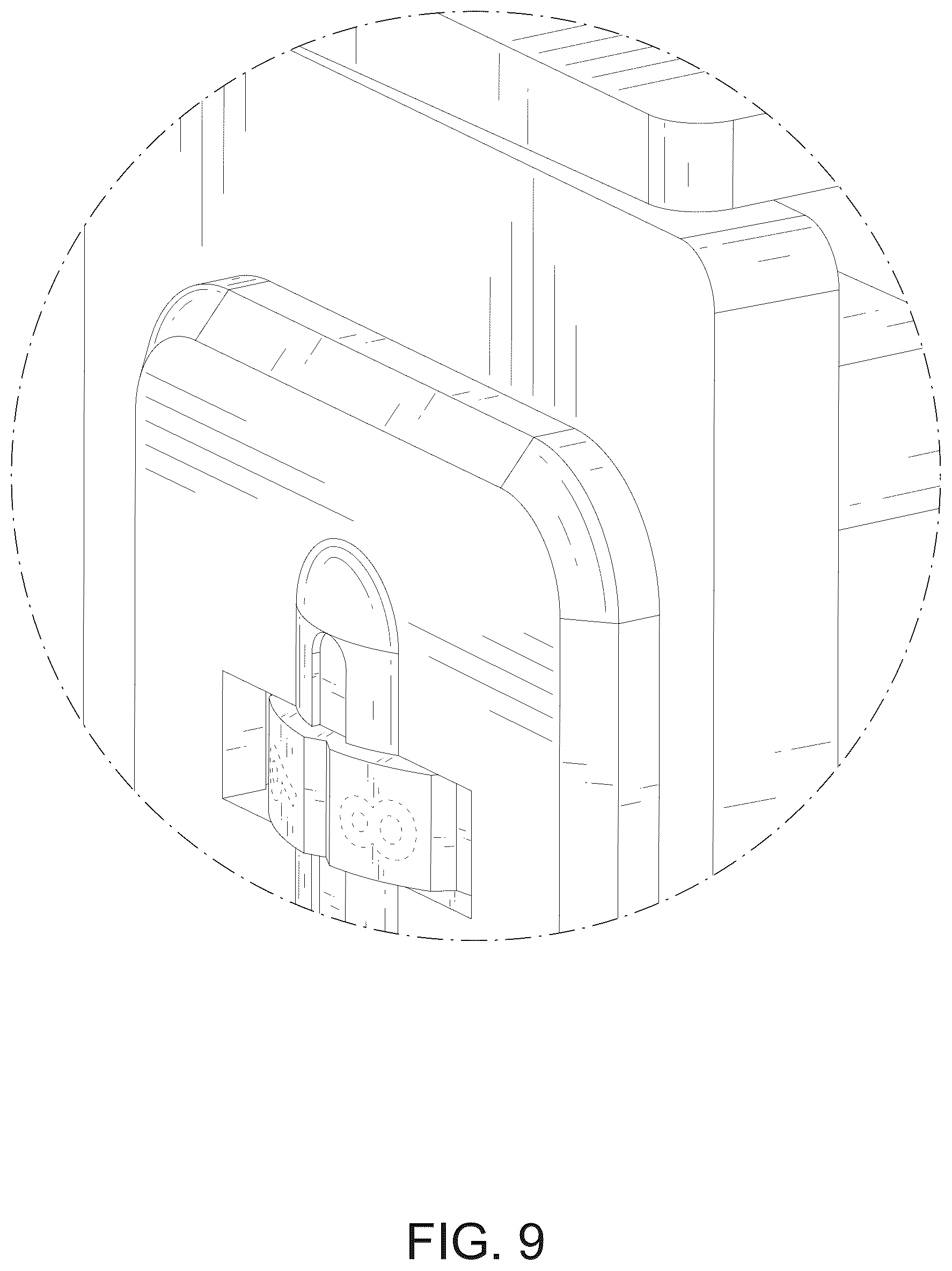 Patent USD1076312 Figure 9 – Magnetic key box