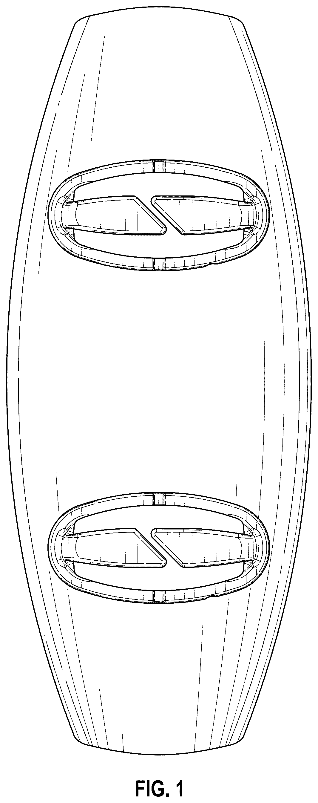 Patent USD1076317 Figure 1 – Shoulder pad