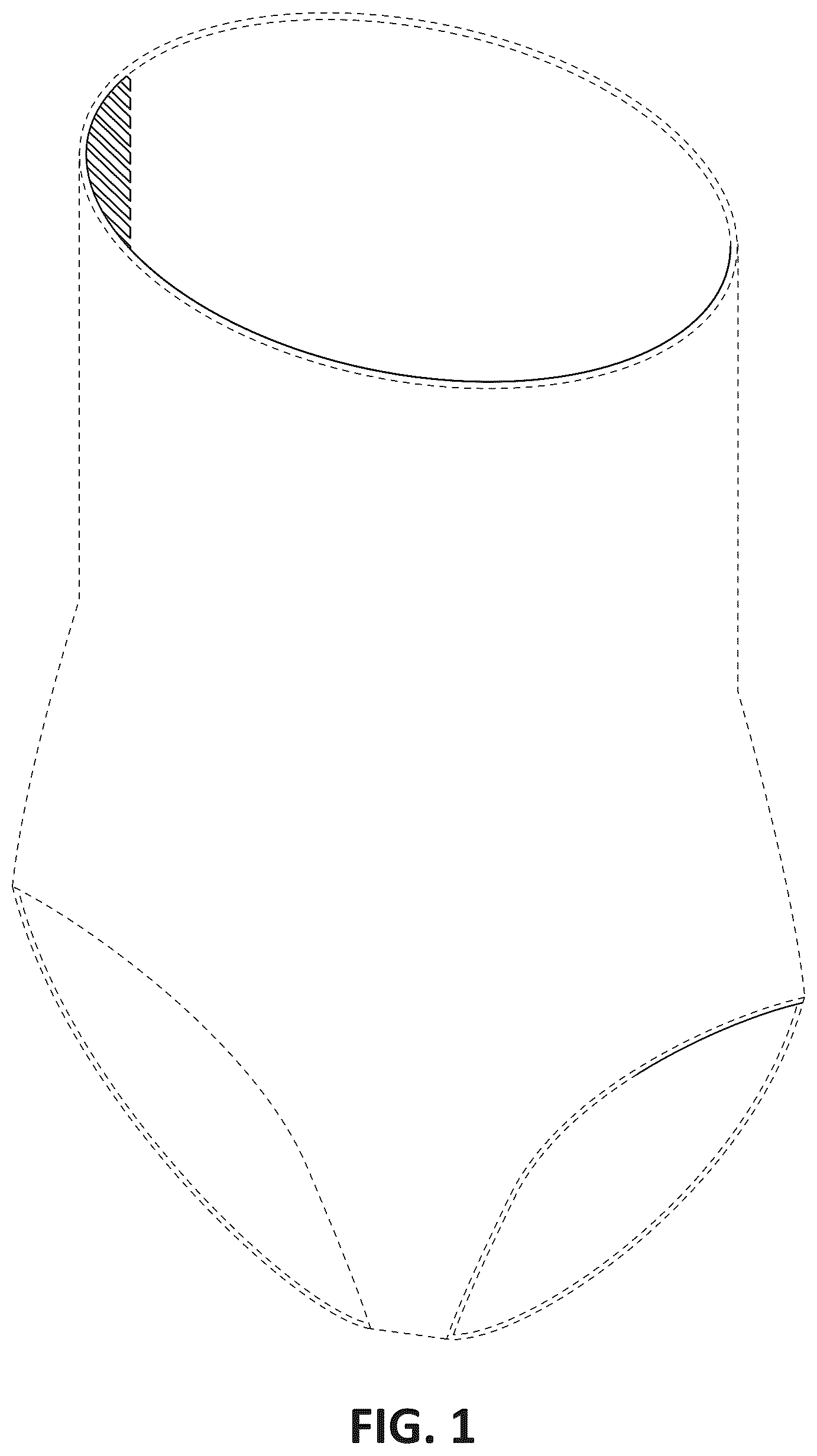 Patent USD1076318 Figure 1 – Garment