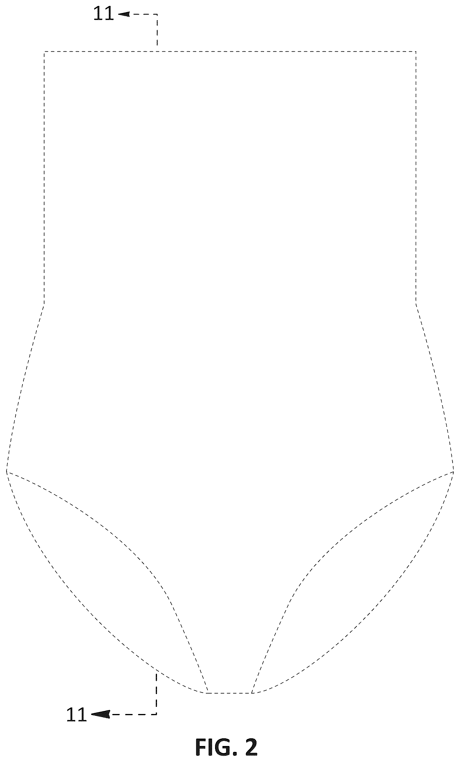 Patent USD1076318 Figure 2 – Garment