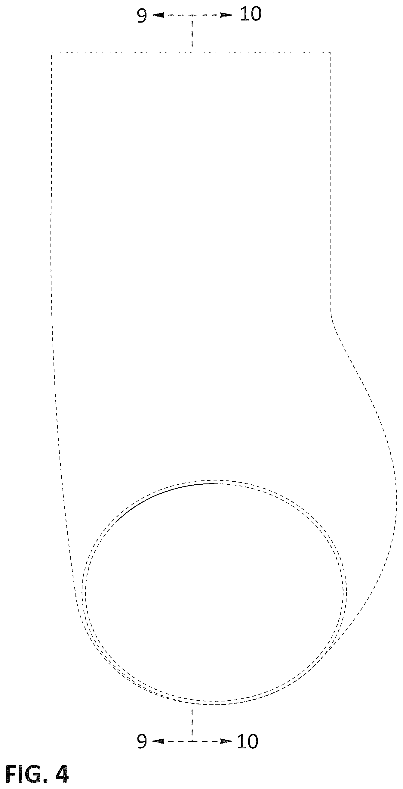 Patent USD1076318 Figure 4 – Garment