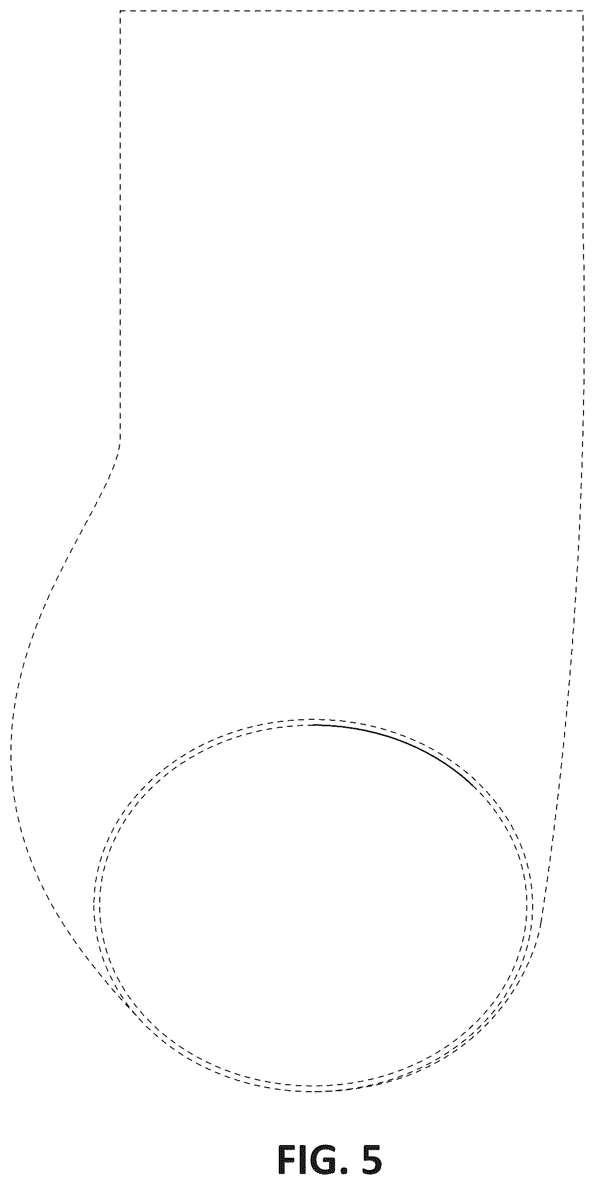 Patent USD1076318 Figure 5 – Garment