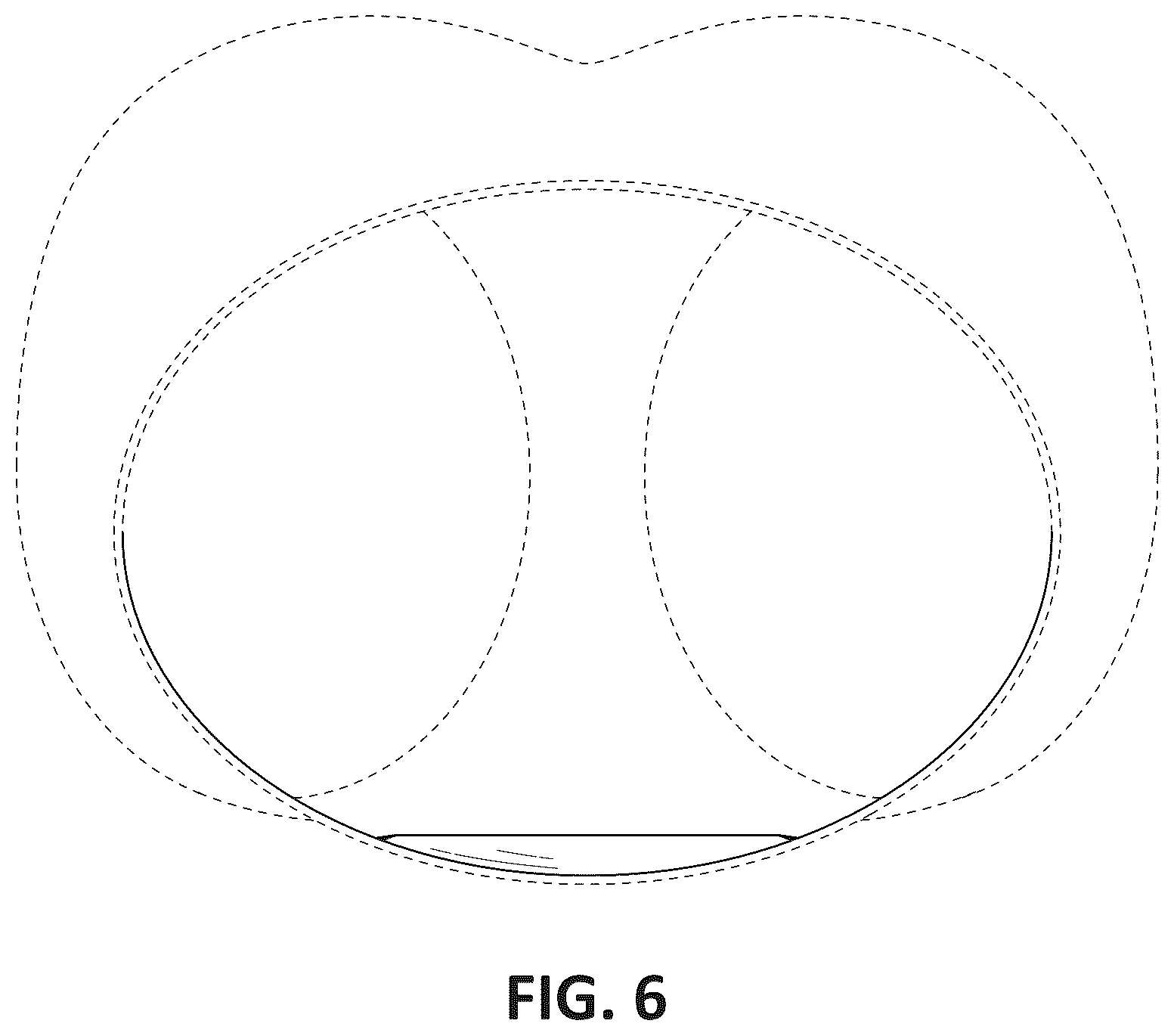 Patent USD1076318 Figure 6 – Garment