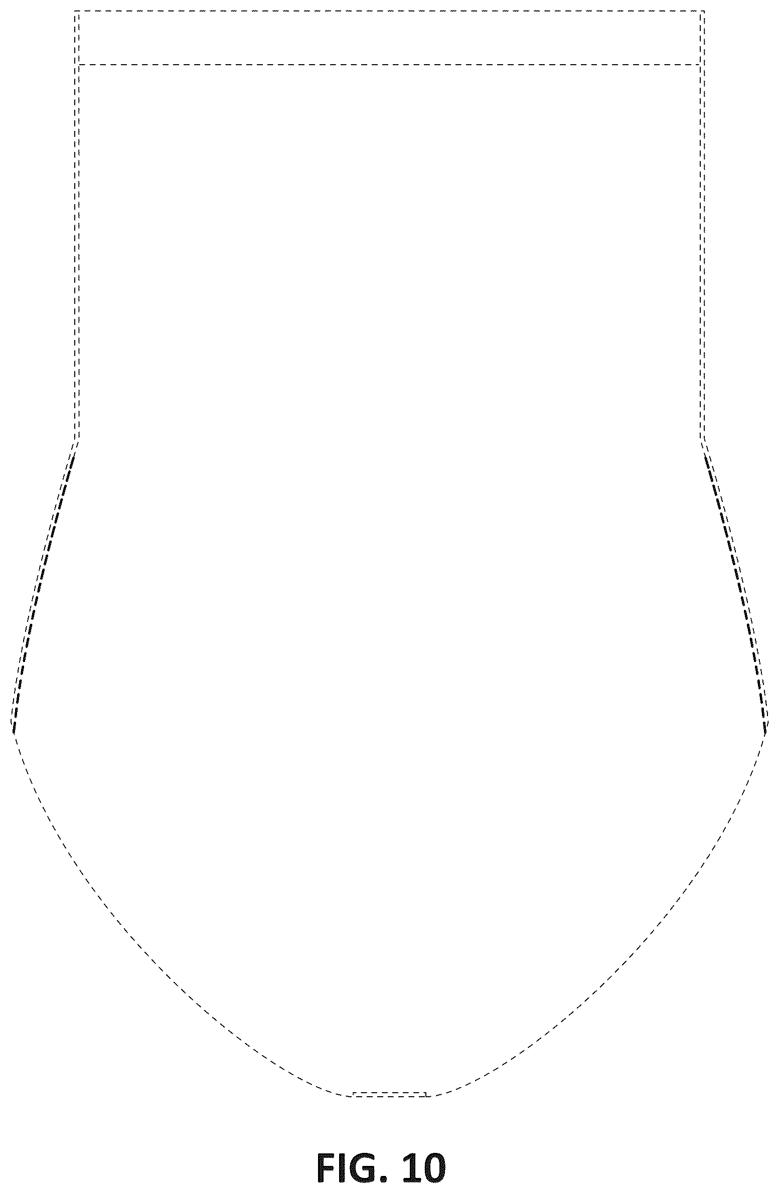 Patent USD1076318 Figure 10 – Garment