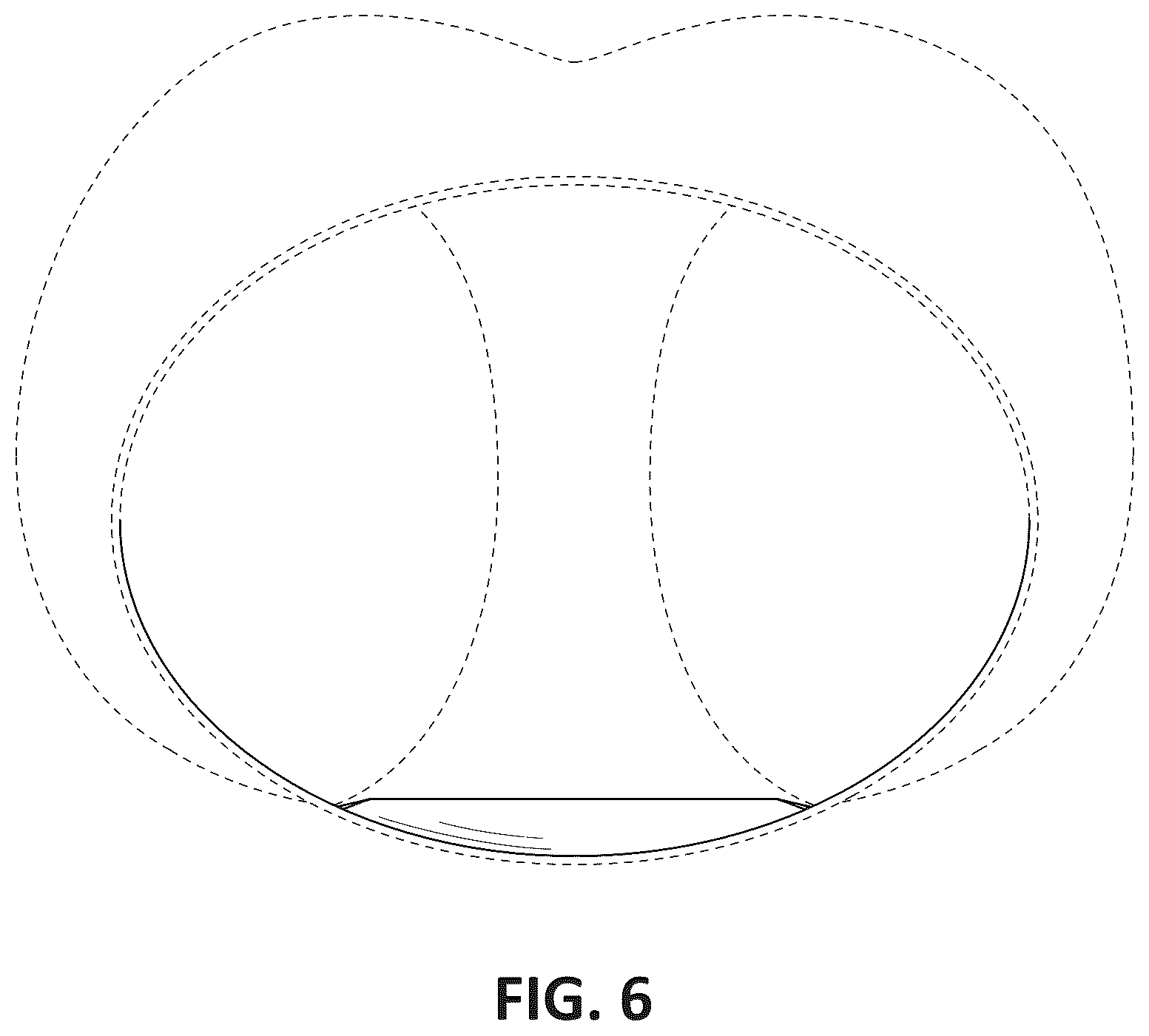 Patent USD1076319 Figure 6 – Garment