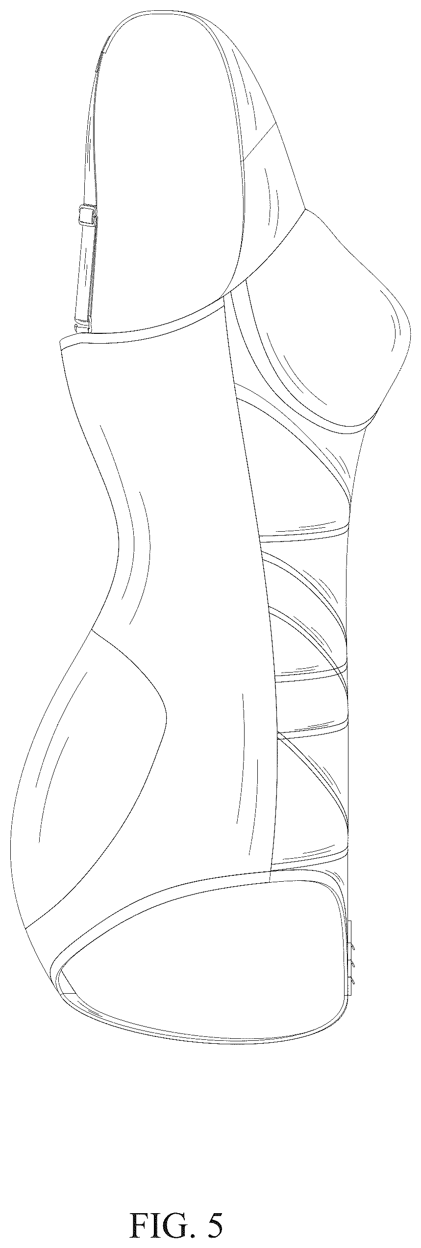 Patent USD1076320 Figure 5 – Shaping bodysuit