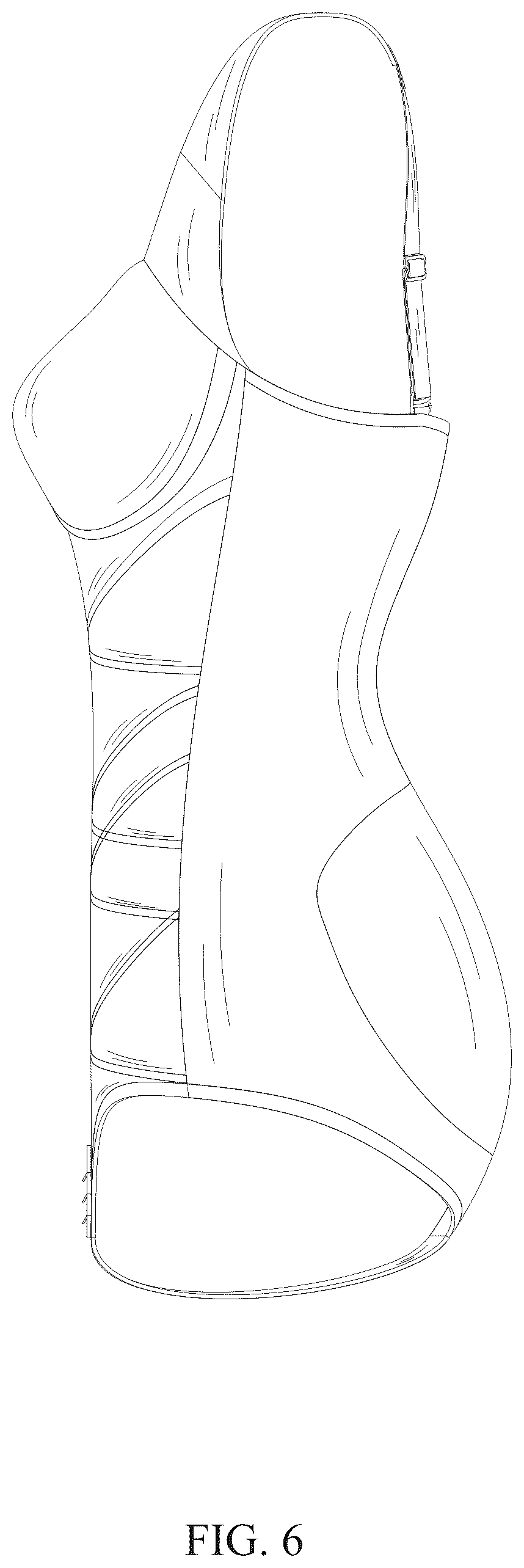 Patent USD1076320 Figure 6 – Shaping bodysuit