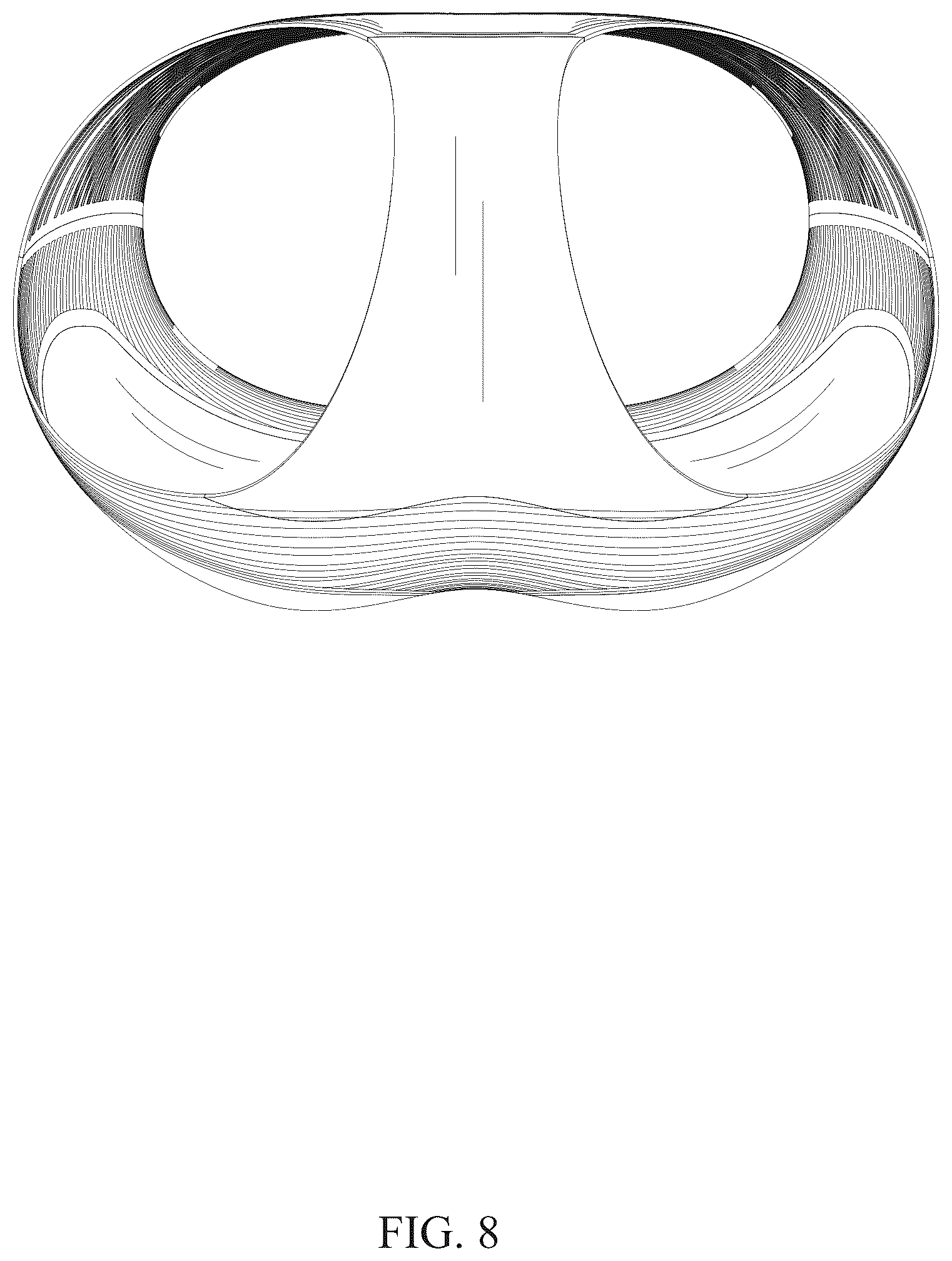 Patent USD1076321 Figure 8 – Body shaping pants