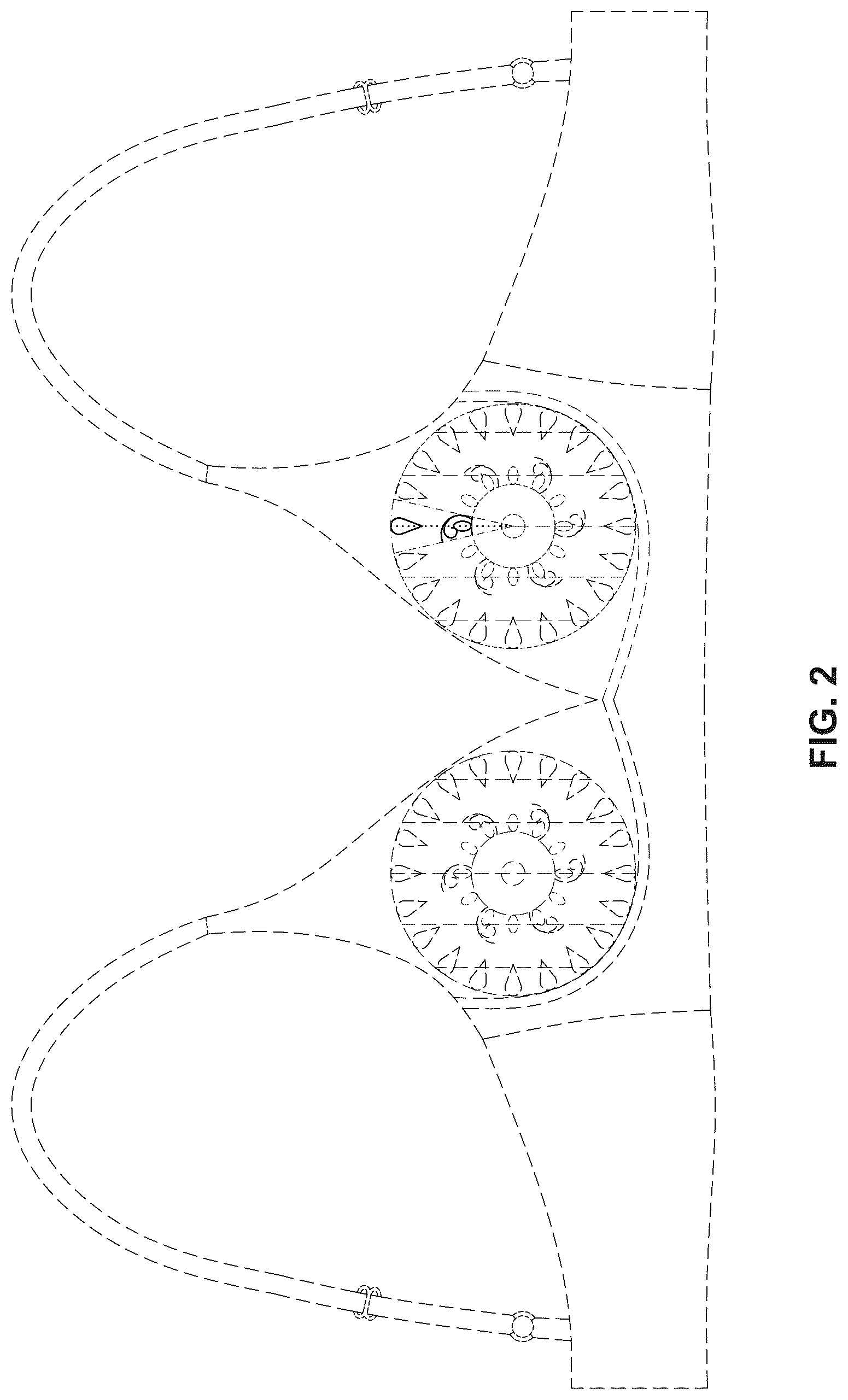 Patent USD1076323 Figure 2 – Apparel pattern
