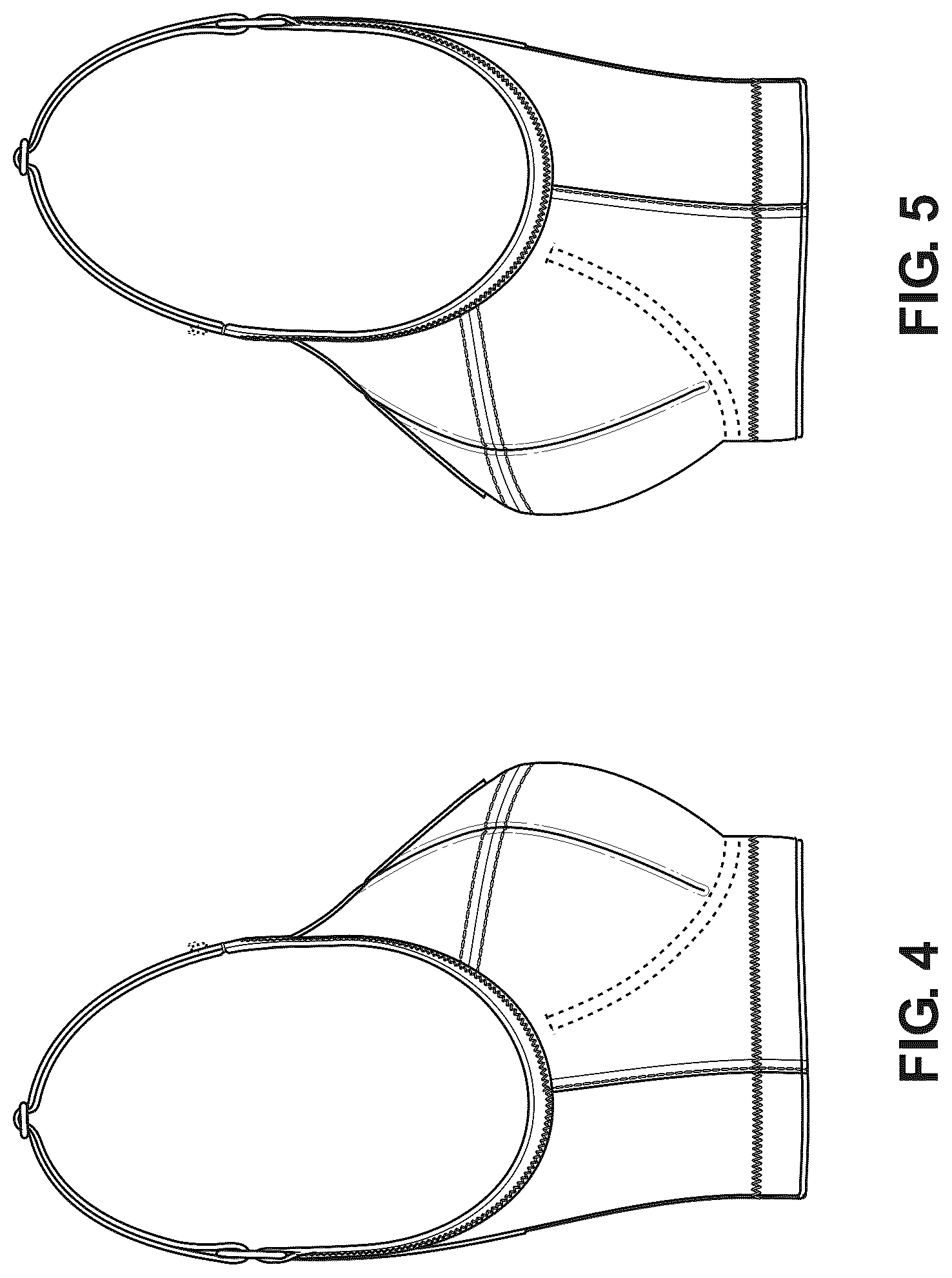 Patent USD1076324 Figure 3 – Bra