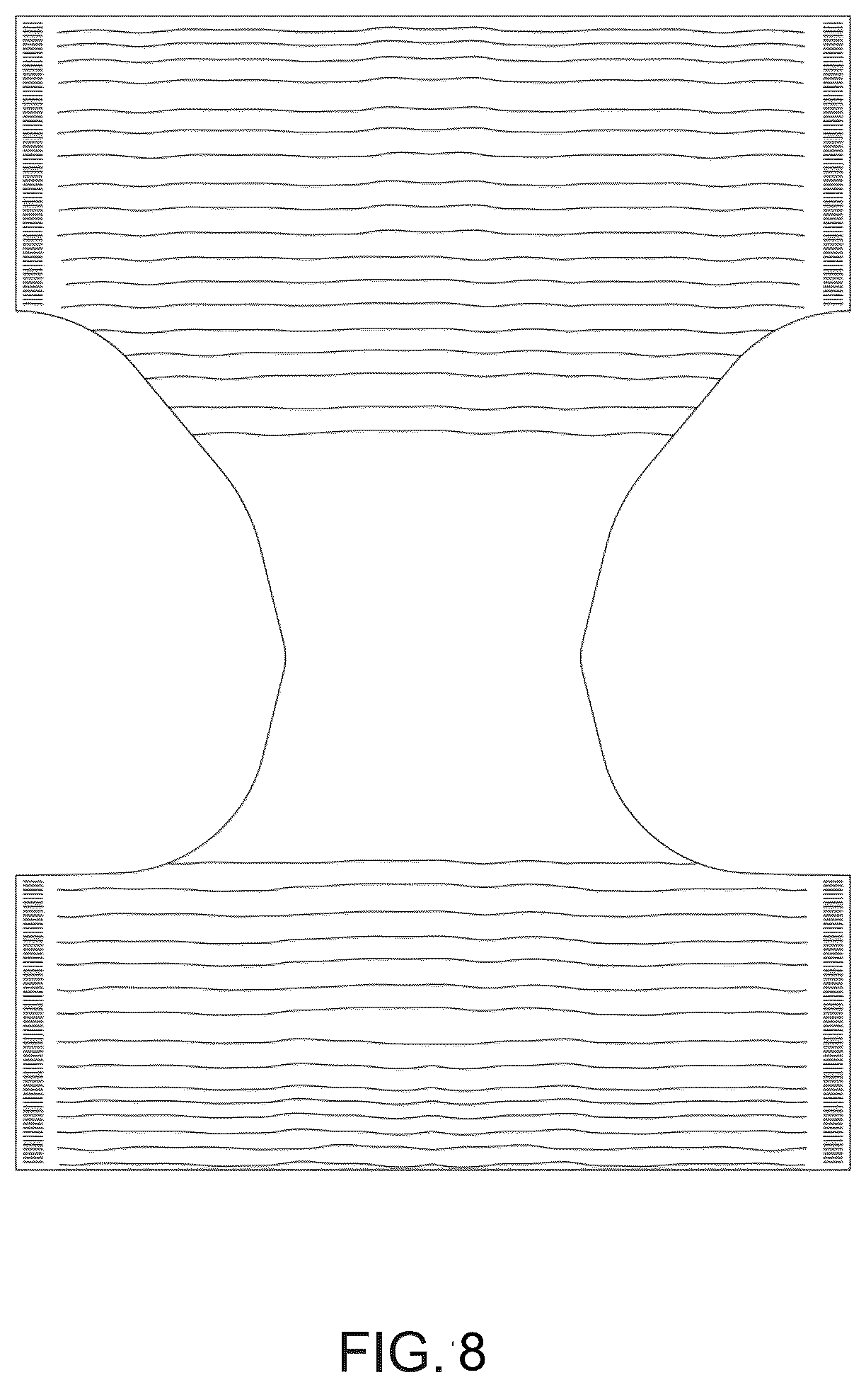 Patent USD1076328 Figure 8 – Absorbent underpants