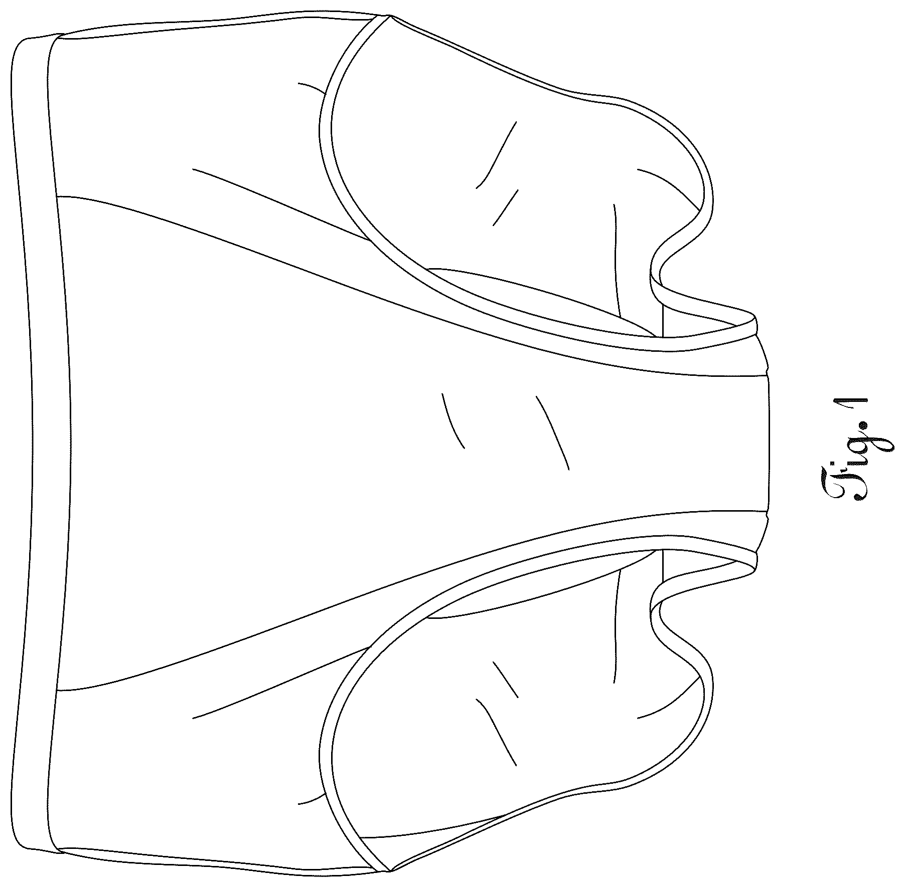 Patent USD1076330 Figure 1 – Pelvic floor support garment