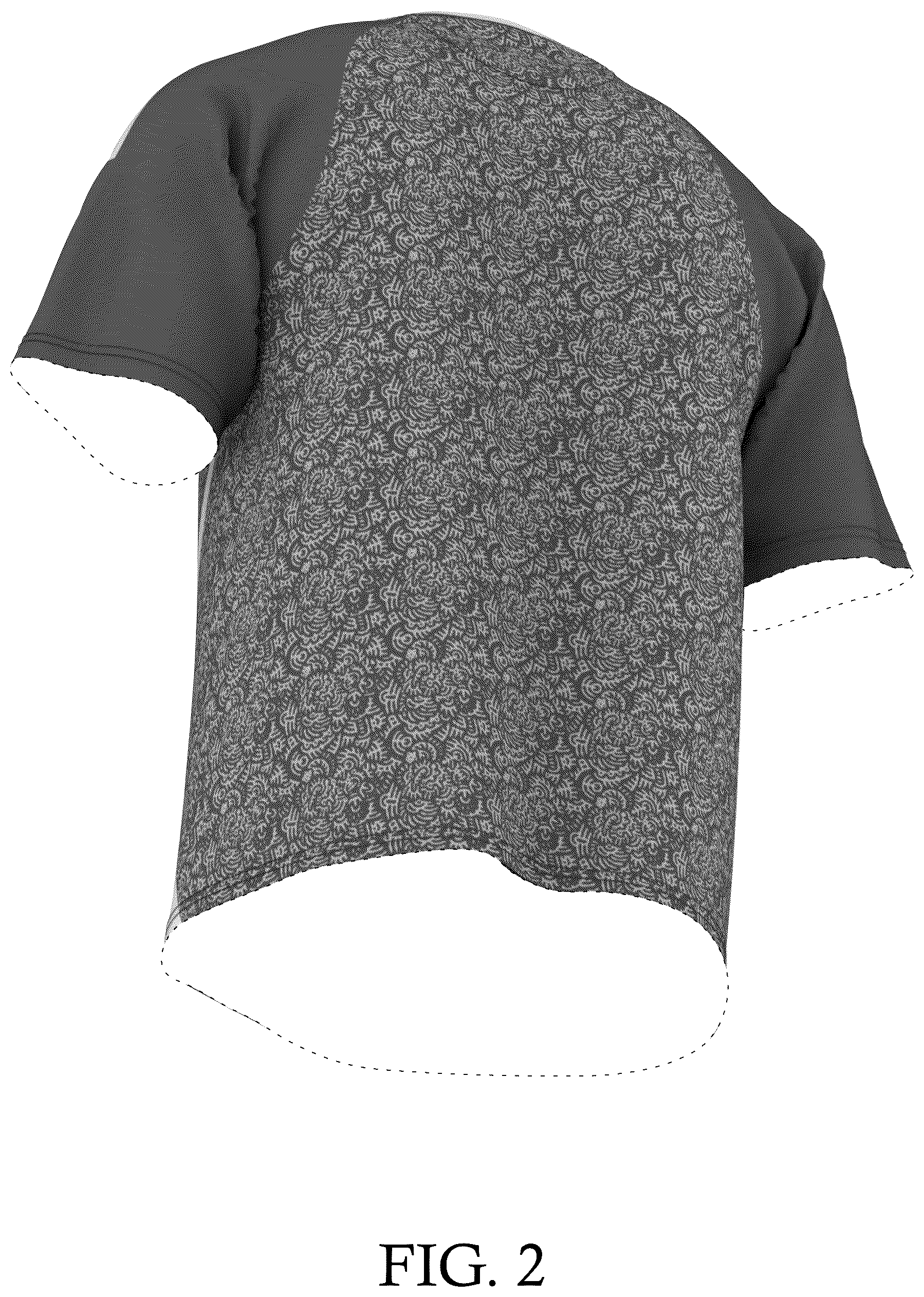 Patent USD1076332 Figure 2 – T-shirt