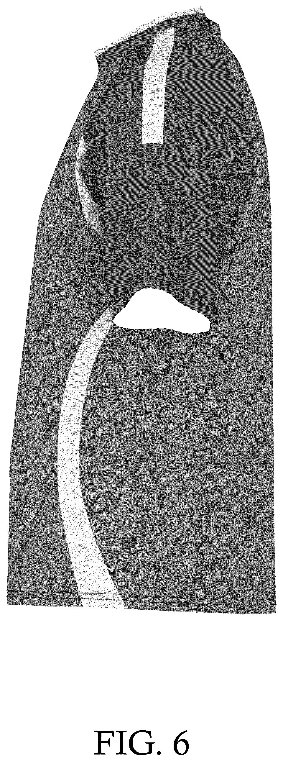 Patent USD1076332 Figure 6 – T-shirt