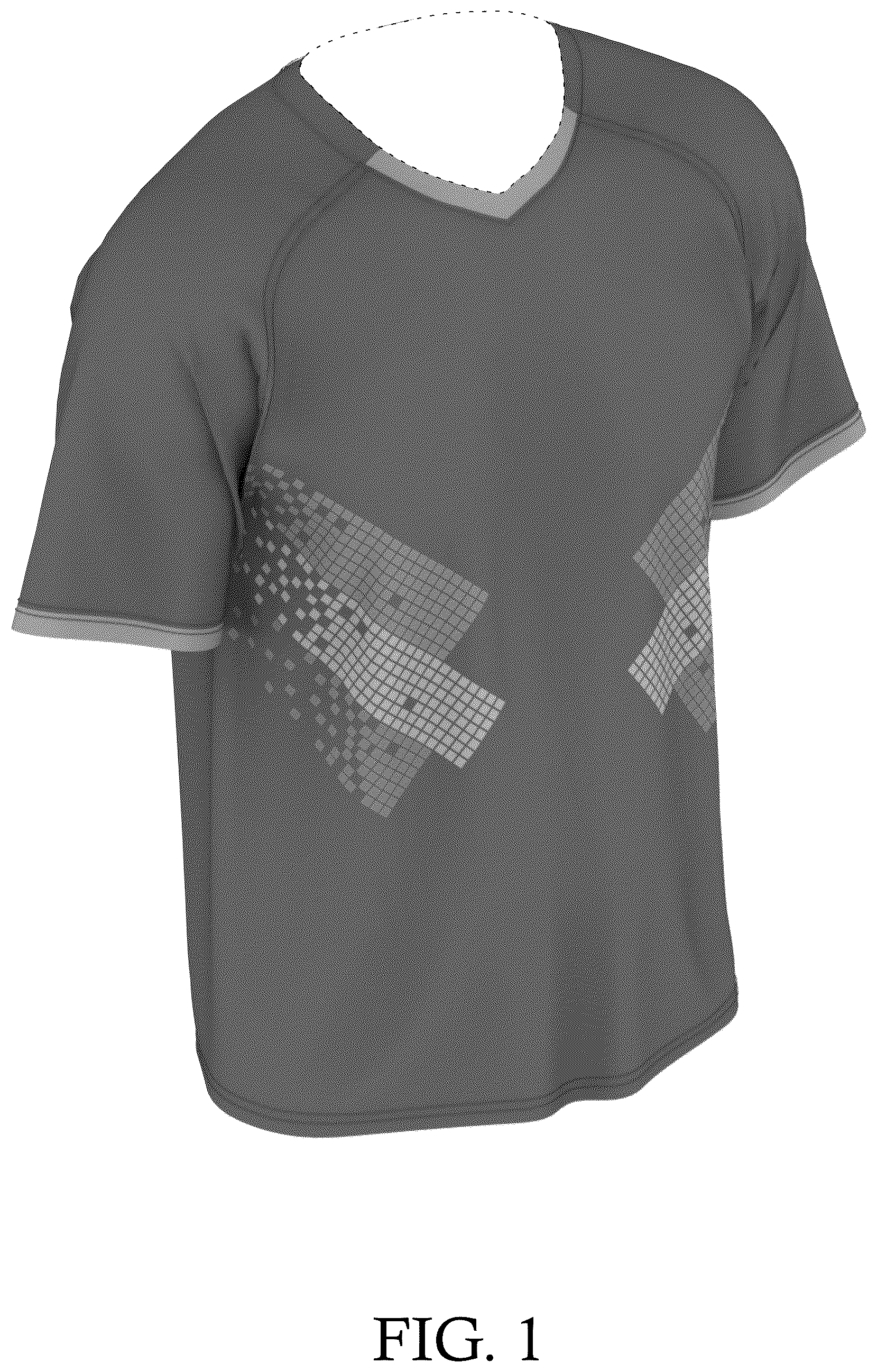 Patent USD1076333 Figure 1 – T-shirt