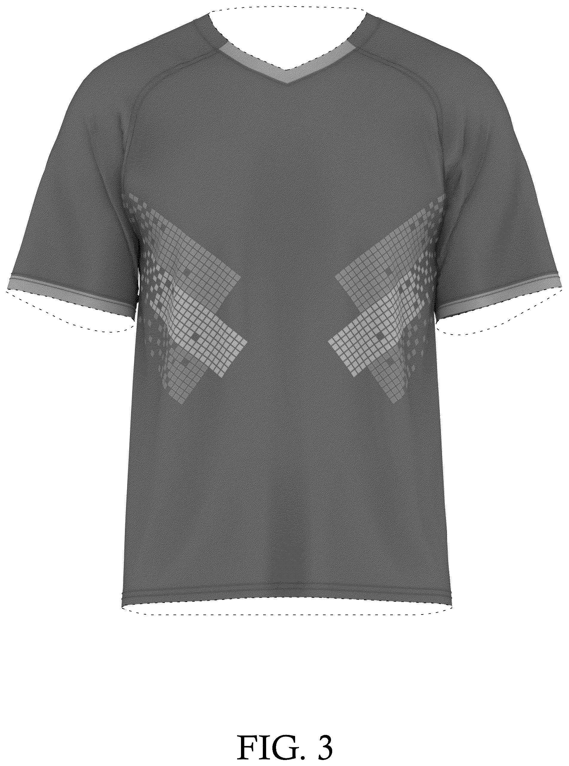 Patent USD1076333 Figure 3 – T-shirt