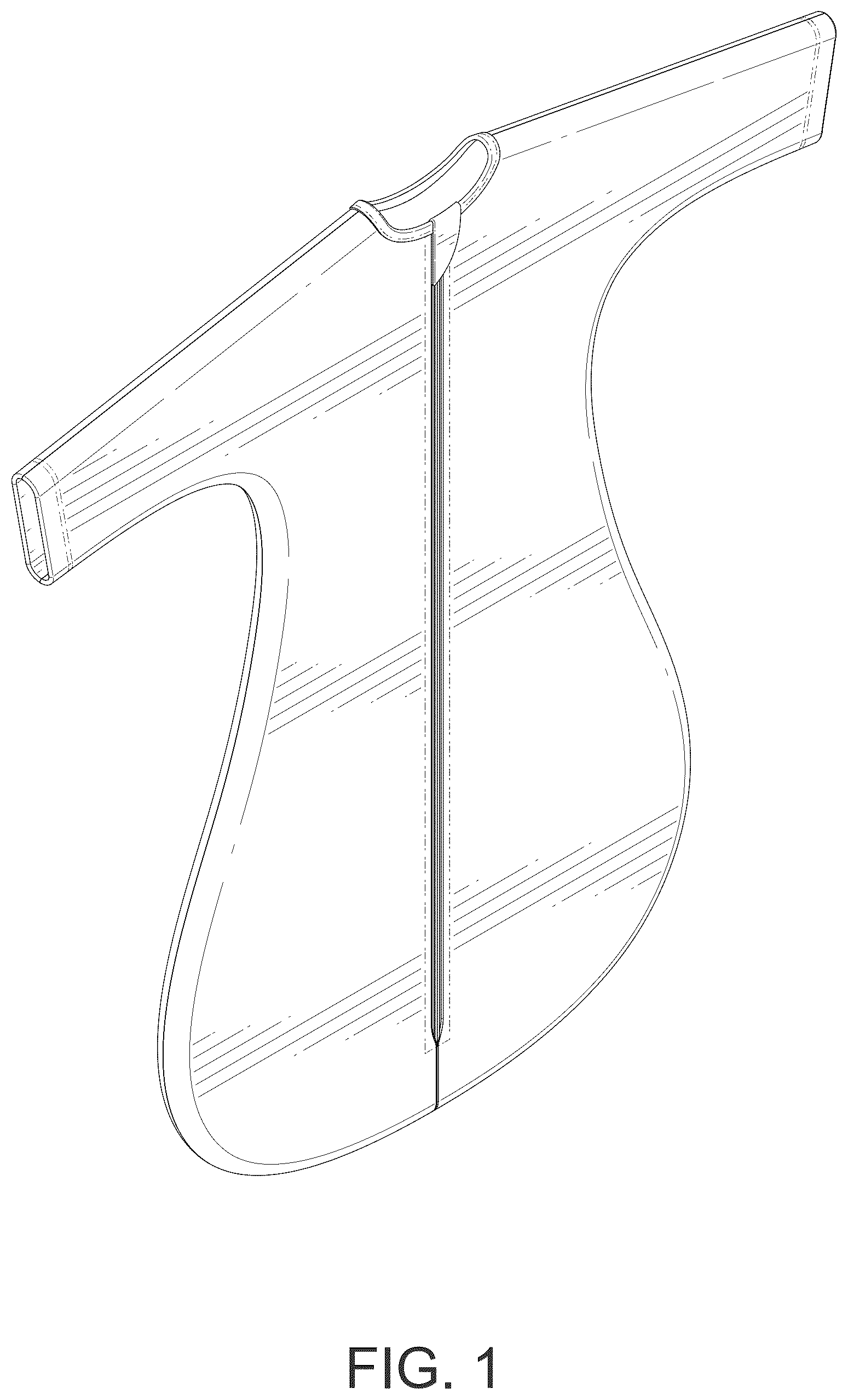 Patent USD1076336 Figure 1 – Swaddle blanket