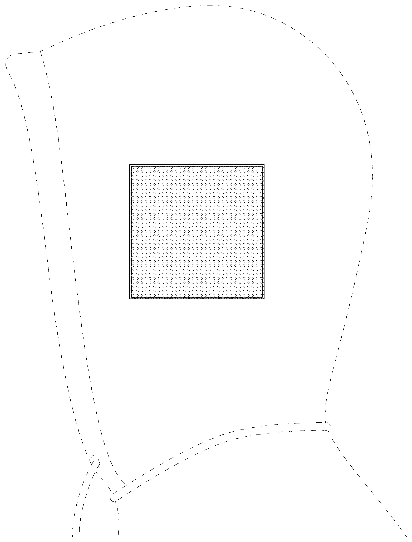 Patent USD1076342 Figure 1 – Hooded sweatshirt