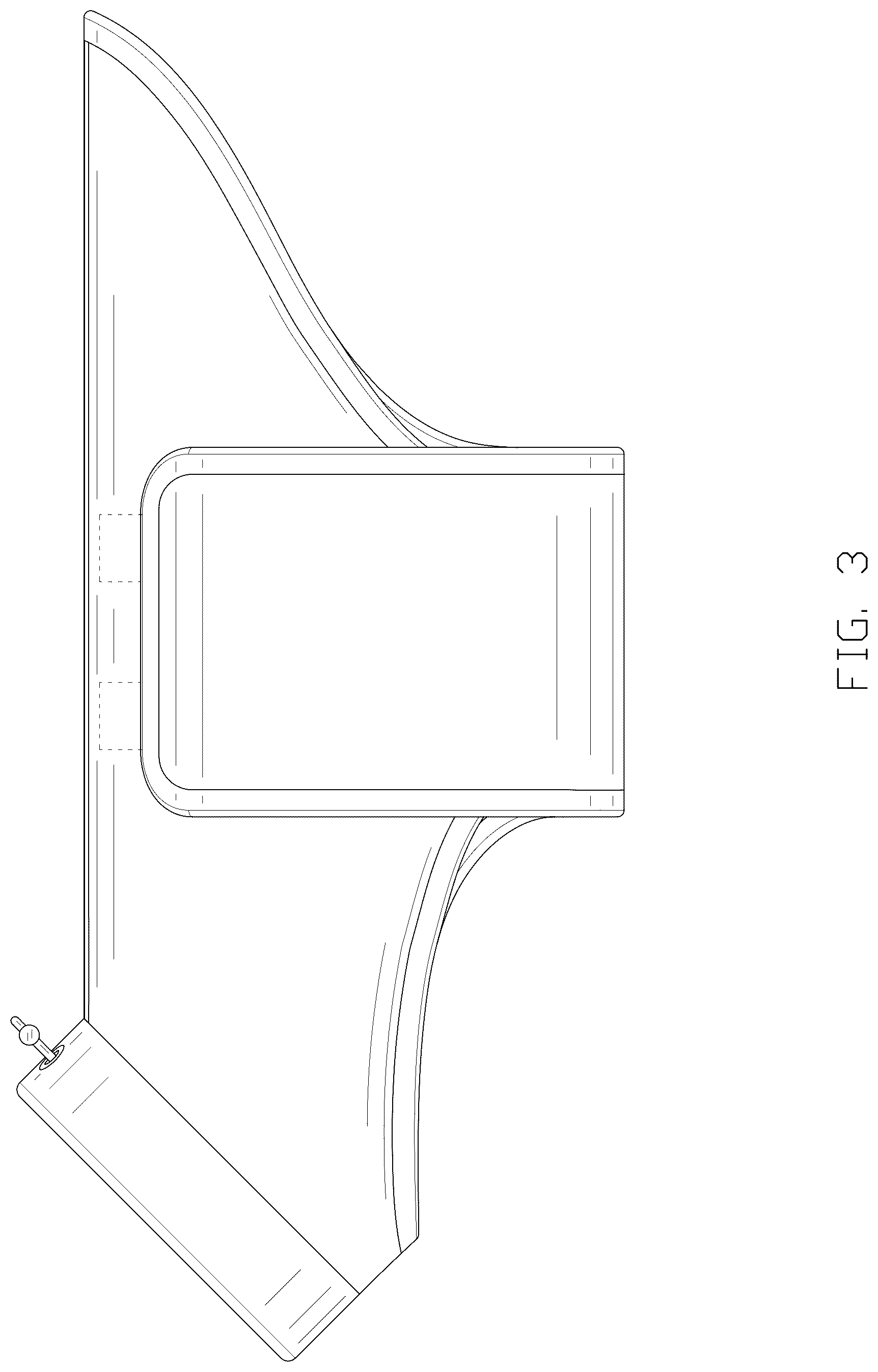 Patent USD1076343 Figure 3 – Garment with chest covering design