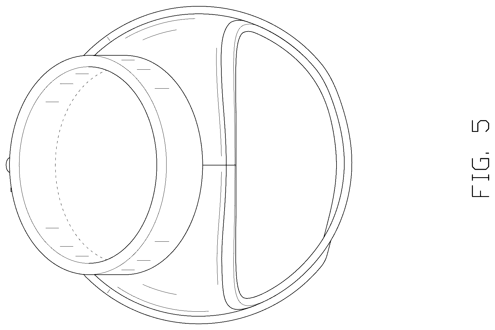 Patent USD1076343 Figure 5 – Garment with chest covering design